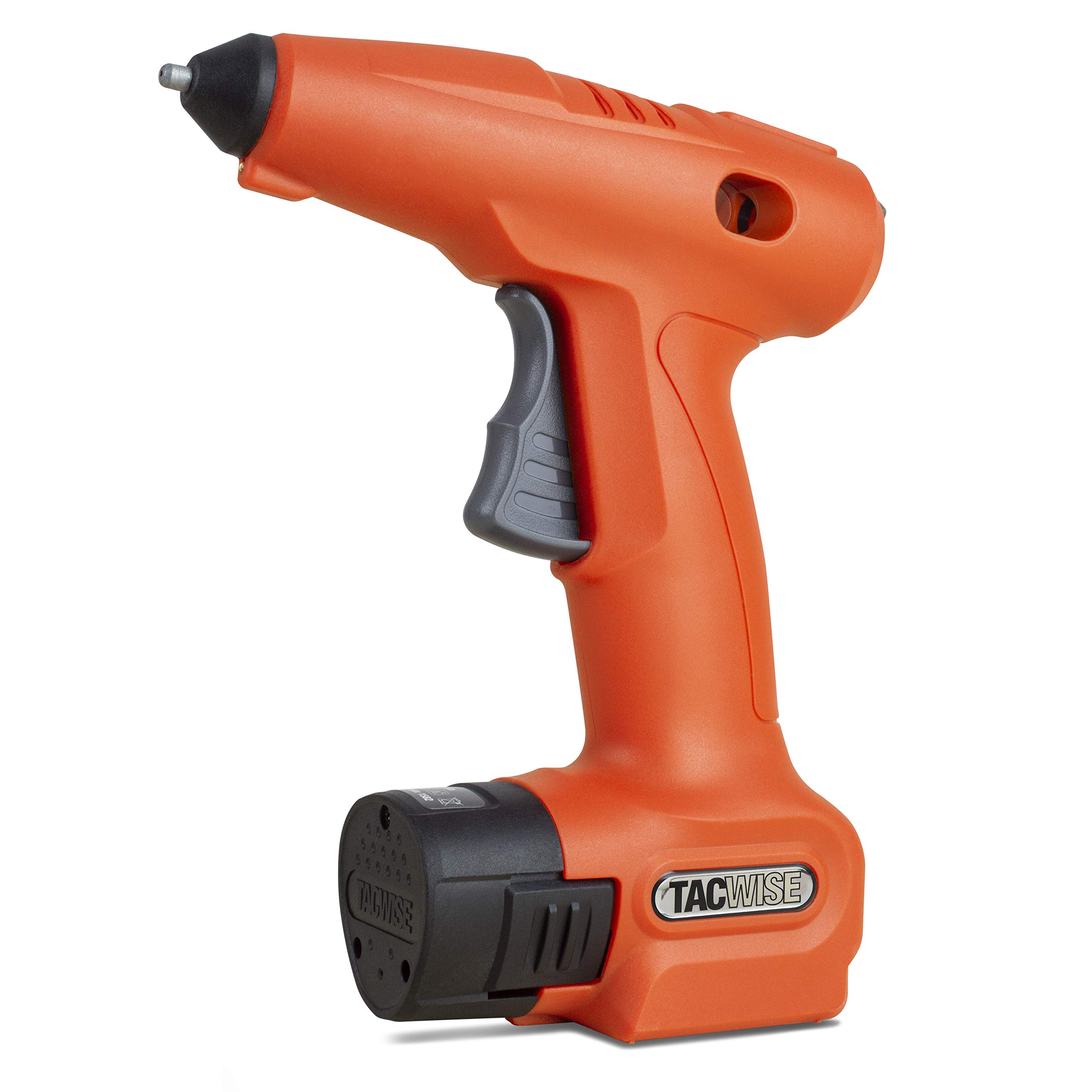 Tacwise 1560 H12-7 Pistola de Silicona Caliente a Batería de 12V | Incluye 30 Barras de Pegamento y Funda de Neopreno