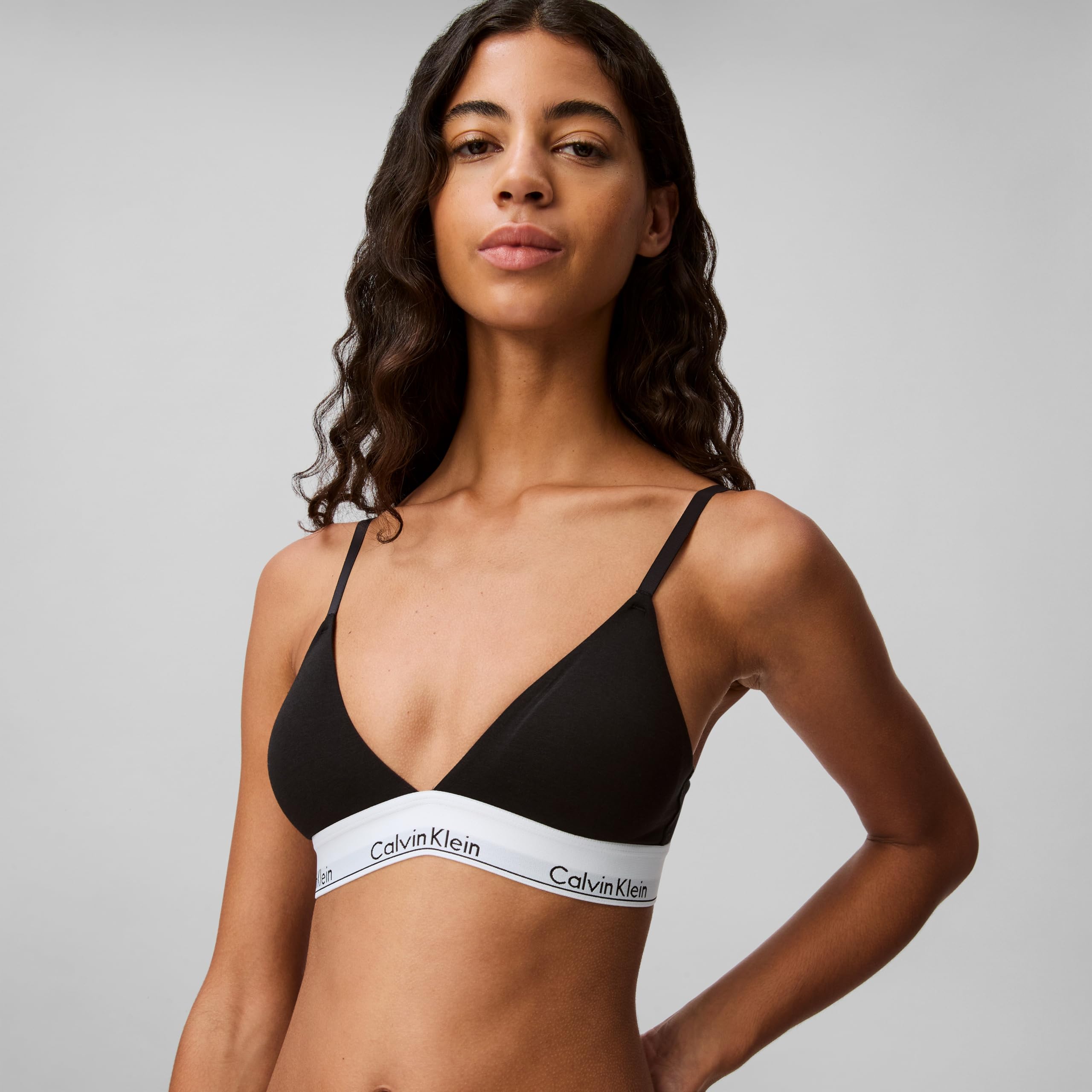 Calvin Klein Damen BH Bralette Triangle herausnehmbare Polster
