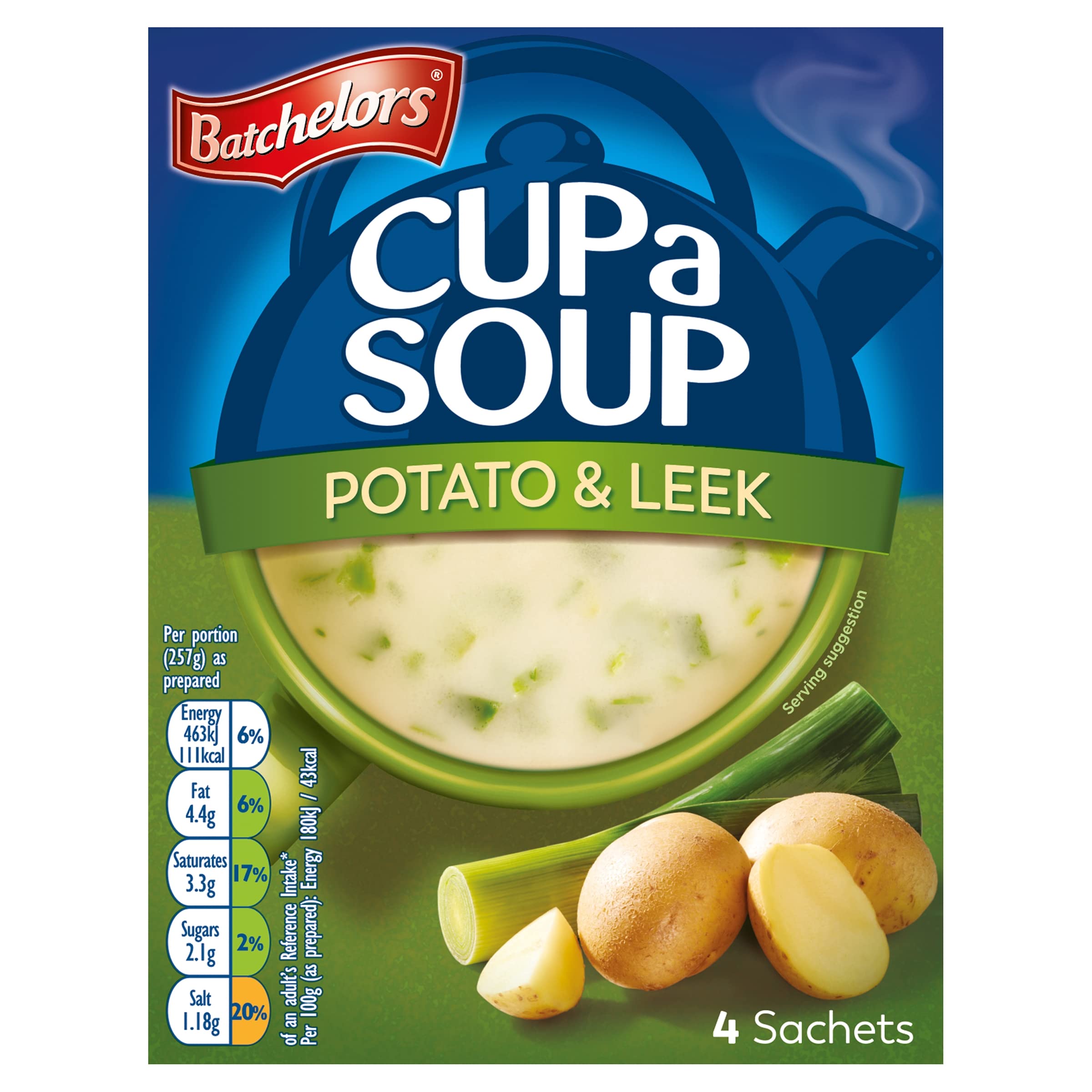 Batchelors Cup A Soup Potato & Leek, 117 g - Image 7 thumbnail