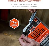 Vista 4 de Ergodyne N-Ferno 6994 - Paquete surtido de calentadores de manos y pies, desechables, hasta 12 horas de calentamiento, incluye 3 pares de dedos, 5