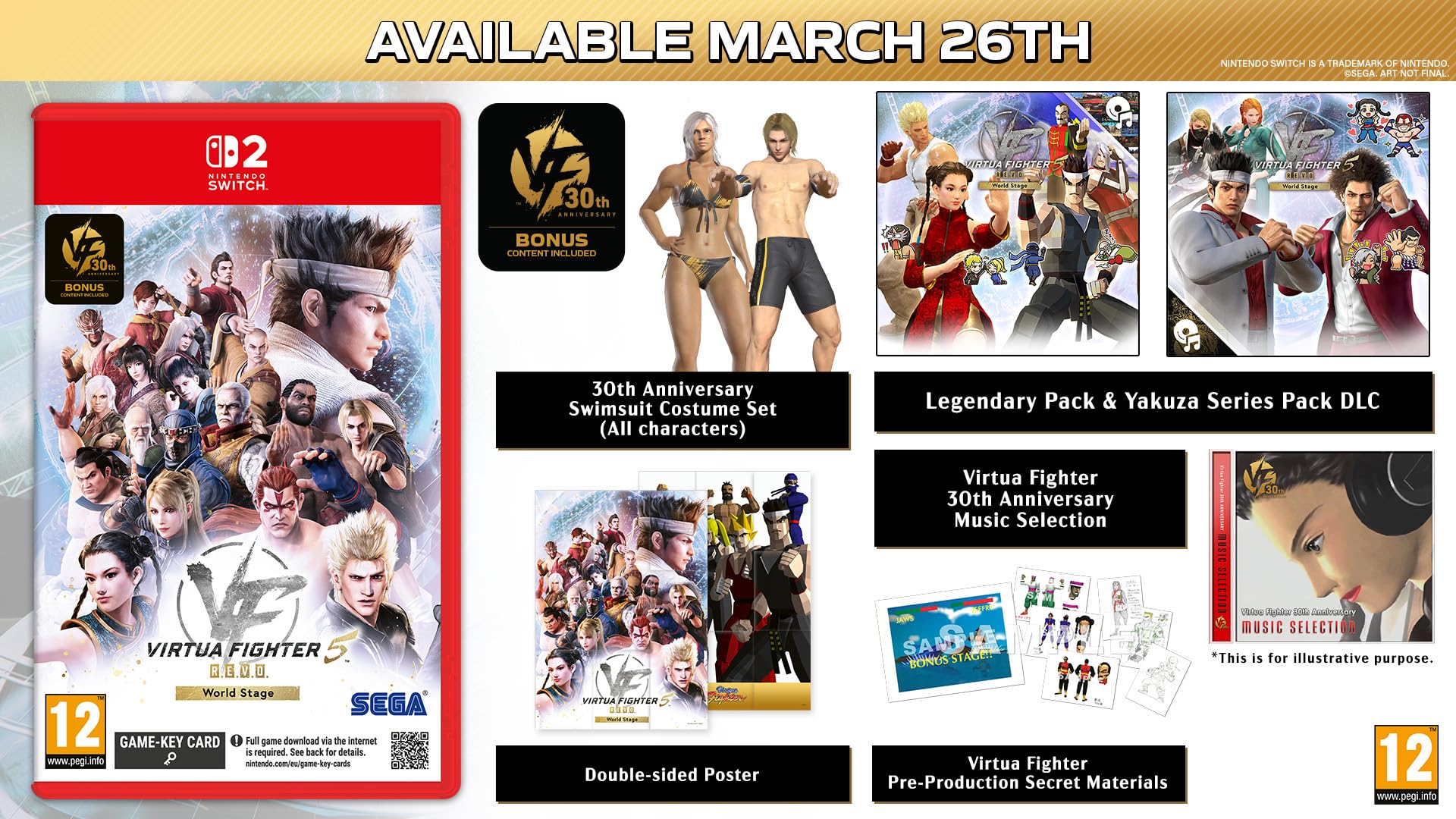 Virtua Fighter 5 R.E.V.O. World Stage 30th Anniversary Edition (Nintendo Switch 2) - 3