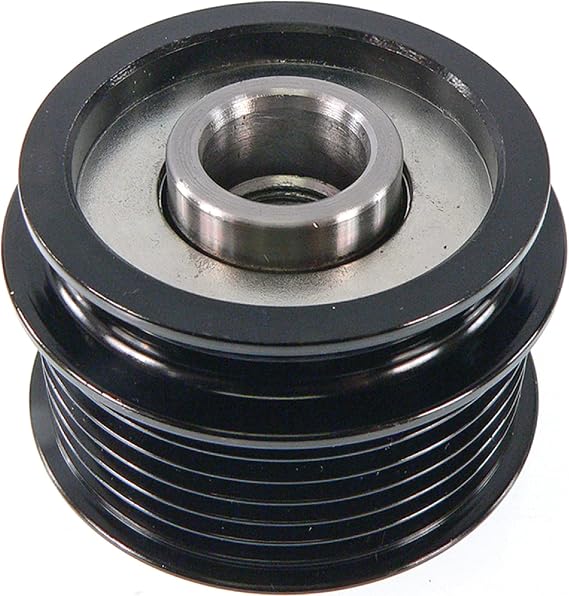 Pulley Compatible with/Replacement for Audi & Bosch Alternators; OD: 61mm, ID: 17mm, 6 Groove 206-24037