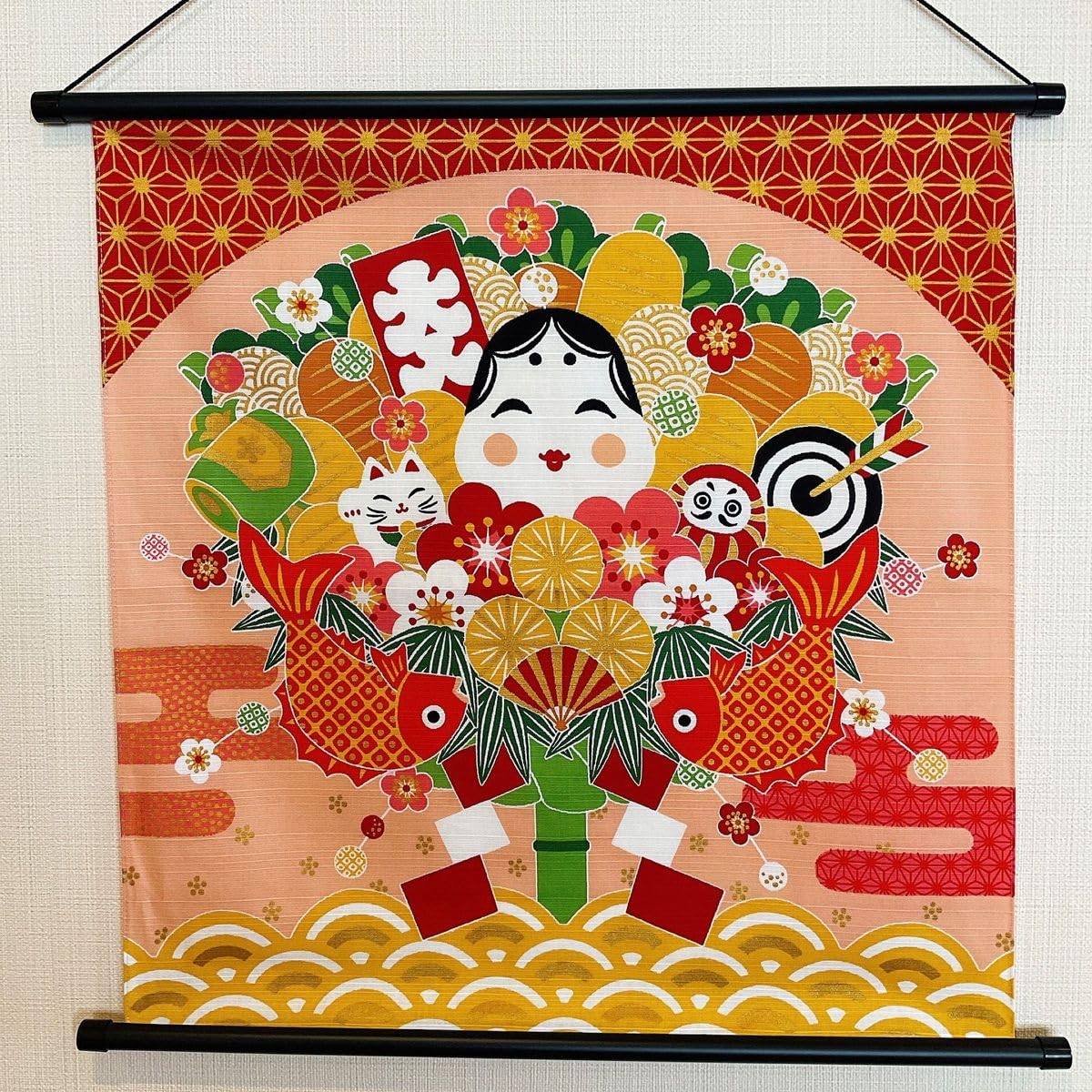 お正月タペストリー