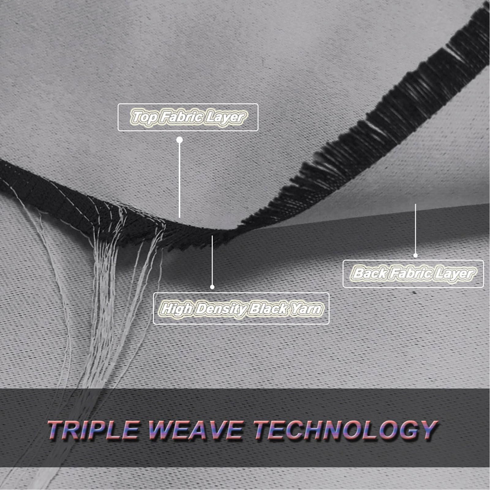 Tende da Esterno Impermeabili e Resistenti alle Intemperie, Tende Oscuranti per Interni ed Esterni, Tende Esterne Anti-Sole con Occhiello, 1 Pannello, Grigio chiaro, L305cm xA213cm