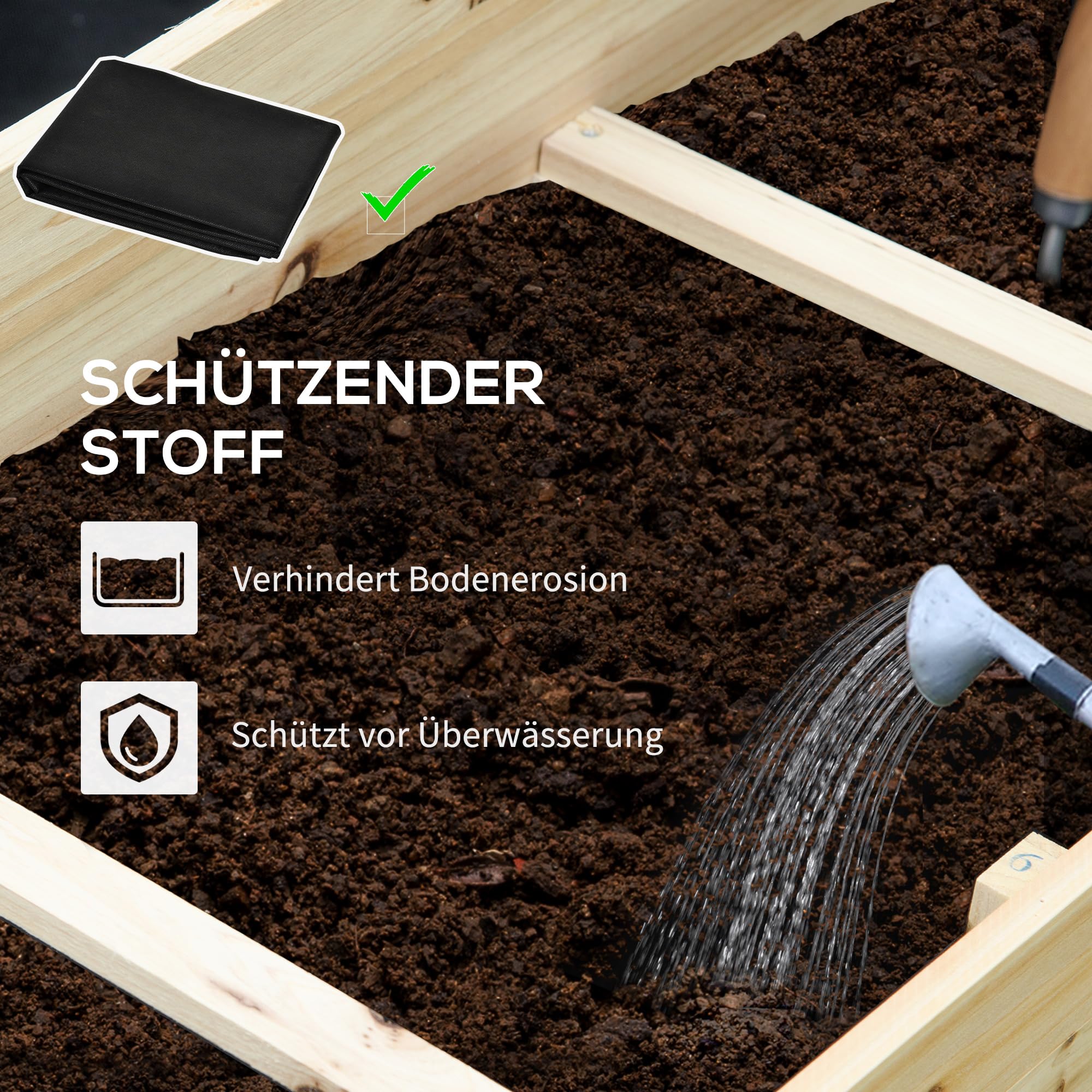 Outsunny Verhoogde Plantenbak Met Klimrek, Spalier Plantenbak Hout 65 X 65 X 73 Cm Karamelbruin~1uj31astq4800 Outsunny Verhoogde Plantenbak Met Klimrek, Spalier Plantenbak Hout 65 X 65 X 73 Cm Karamelbruin~1uj31astq4800