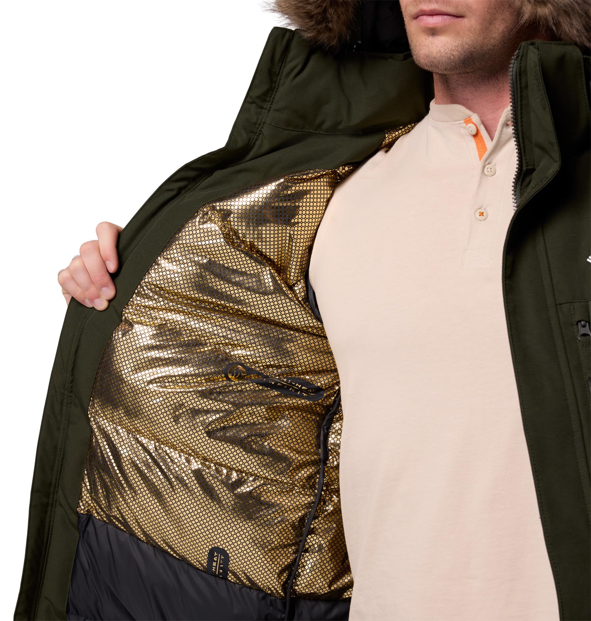 Columbia Marquam Peak Fusion 2 Parka Chaqueta de invierno Hombre (Pack de 1)