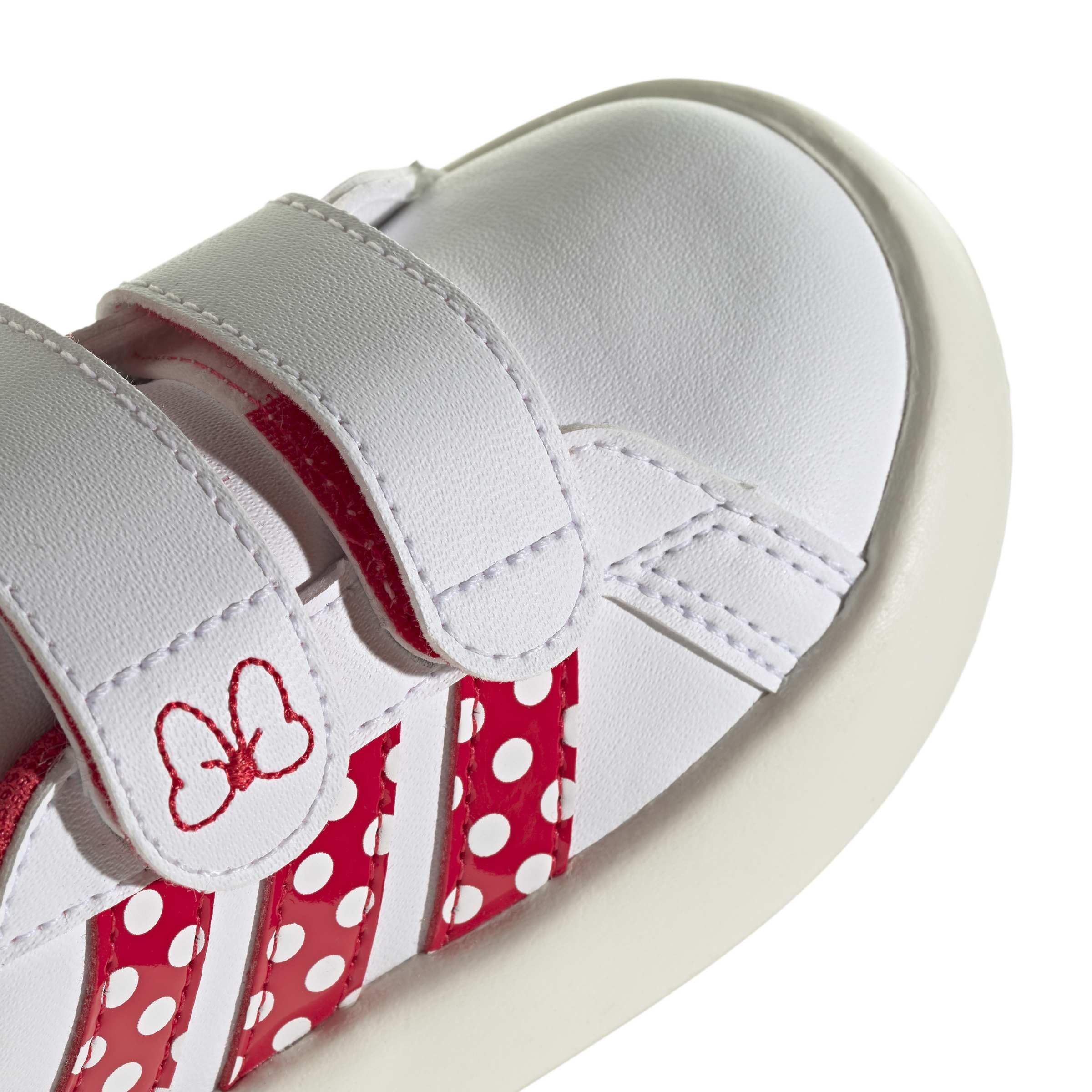 adidas Unisex bebé Disney Minnie Mouse Grand Court Shoes Infants, FTWR White/Clear Pink/Chalk White, 19 EU