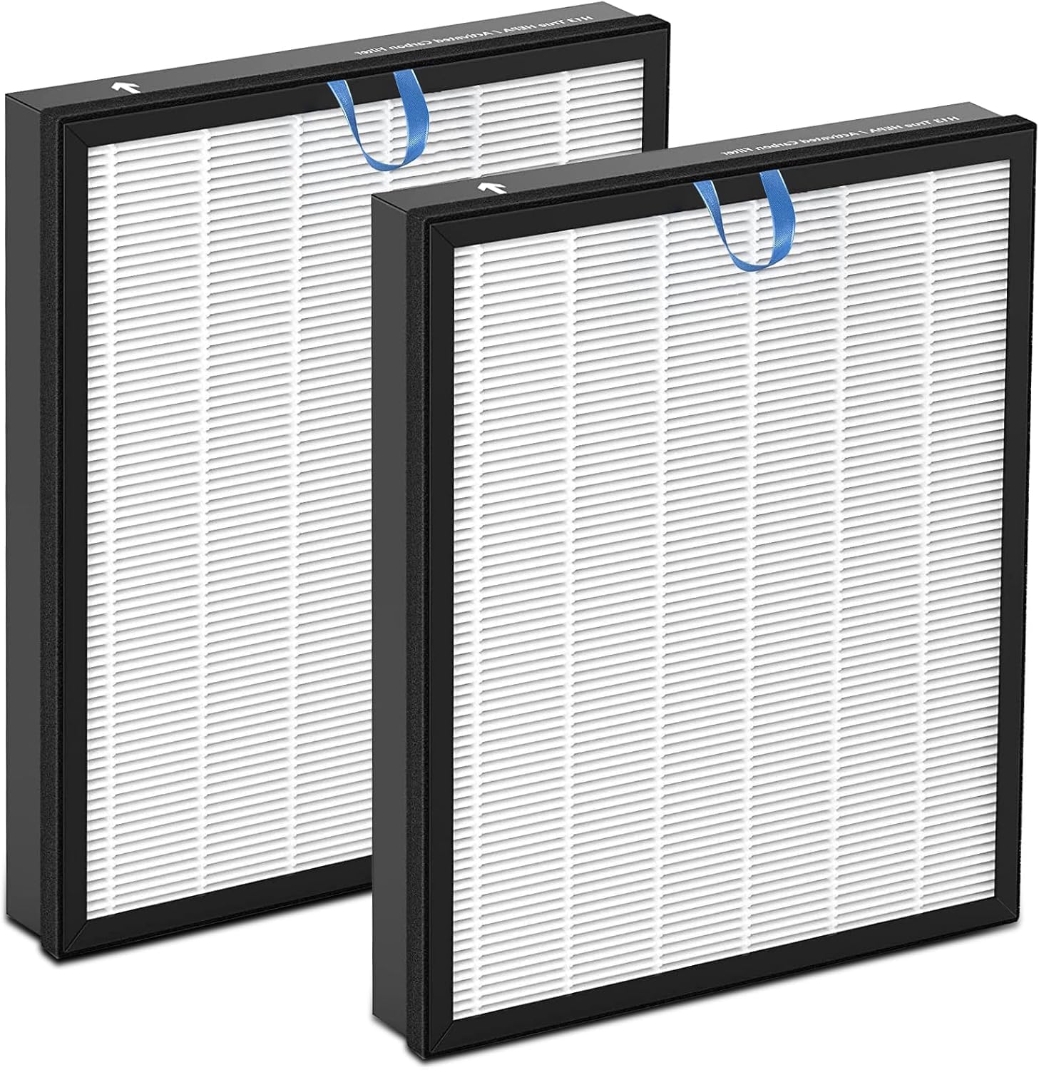 Vital 200S Replacement Filter for Levoit, Compatible with Levoit Vital 200S Air Puri-fier, H13 HEPA Filter and Activated Carbon Filter, 2 Pack Vital 200S-Rf (White)
