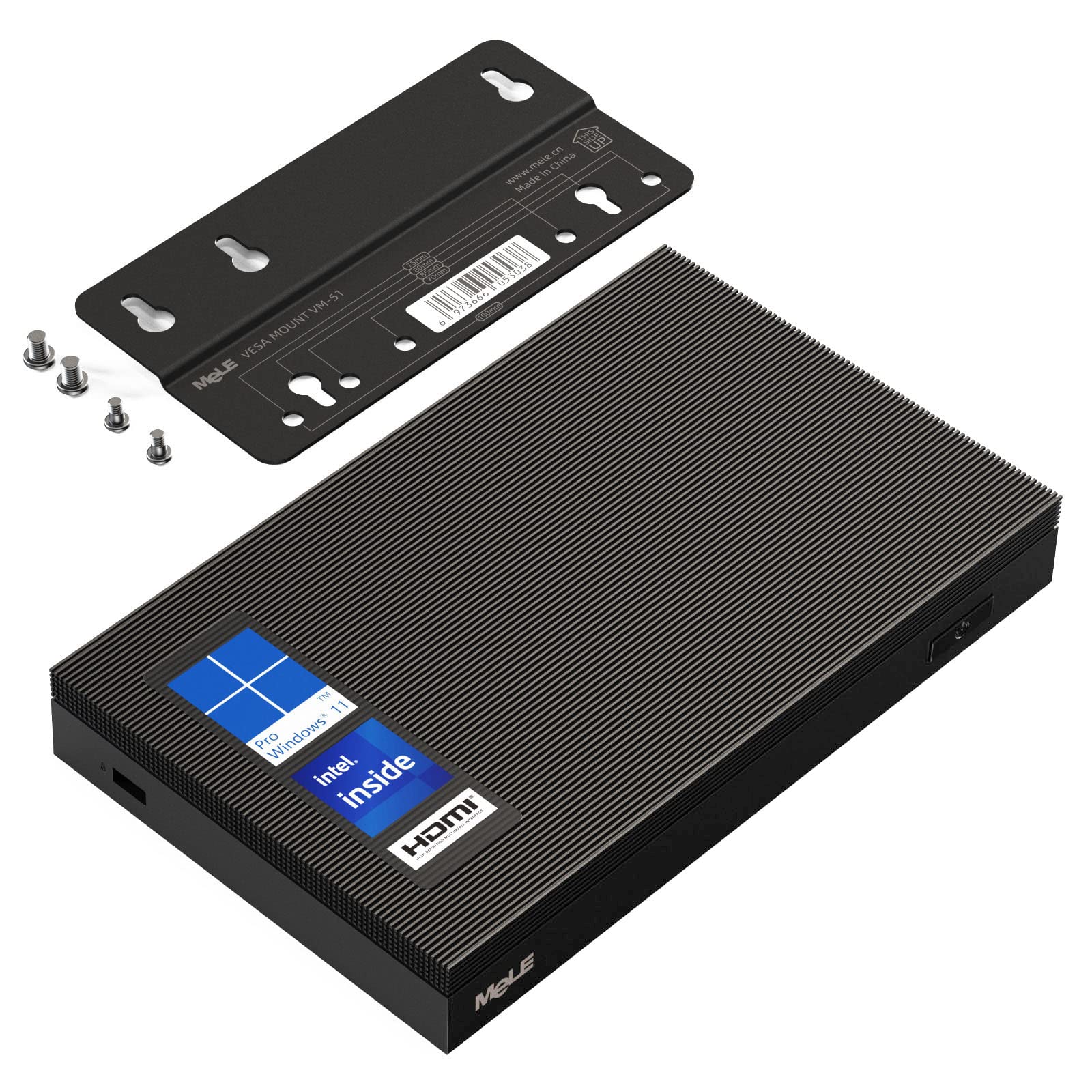 Buy MeLE Mini PC Fanless Quieter2Q Celeron J4125 Windows 11 Pro Micro