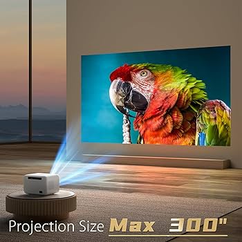 CWEUG プロジェクター Amazon.com: Daytime Projector 4K HDR10+ Ultra HD 1800 ANSI
