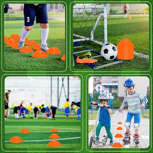 Miniatura 7 de 12 piezas mini conos de fútbol para deporte agilidad disco conos de fútbol entrenamiento para ejercicios de agilidad deportes fútbol fútbol
