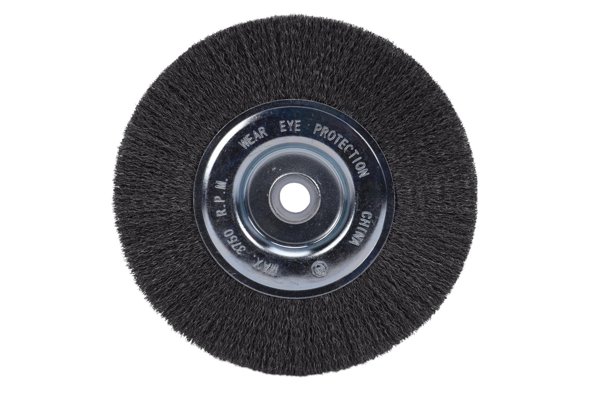 Century Drill &amp; Tool 76863 Bench Grinder Wire Wheel, 6" Fine &amp; Crimped