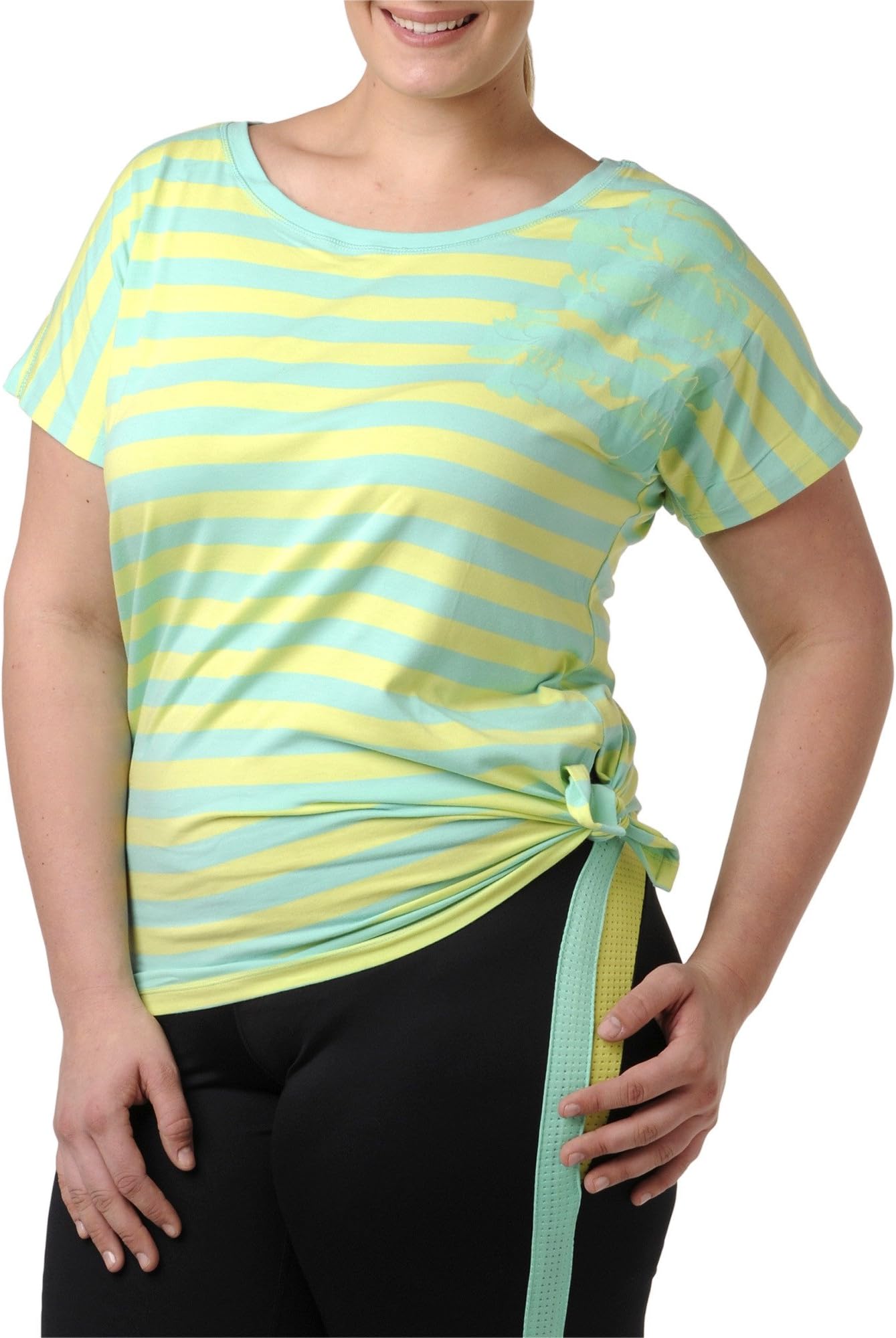 Rainbeau Plus Women's Naomi Short Sleeve Base Layer Top