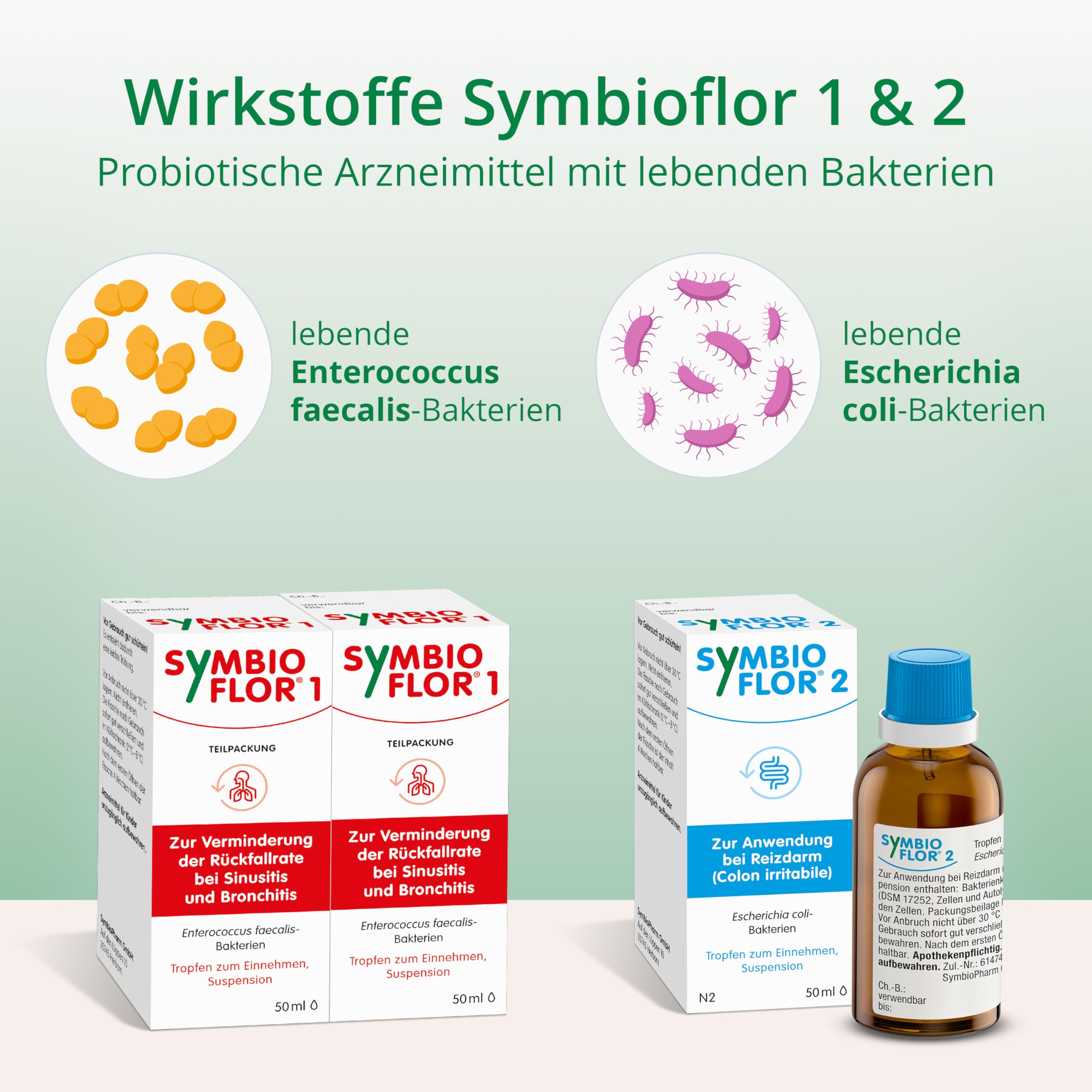 Symbioflor Darmsanierungs-Set (150 ml) * bewährte Kur aus der Apotheke | bewährte Kur aus der Apotheke