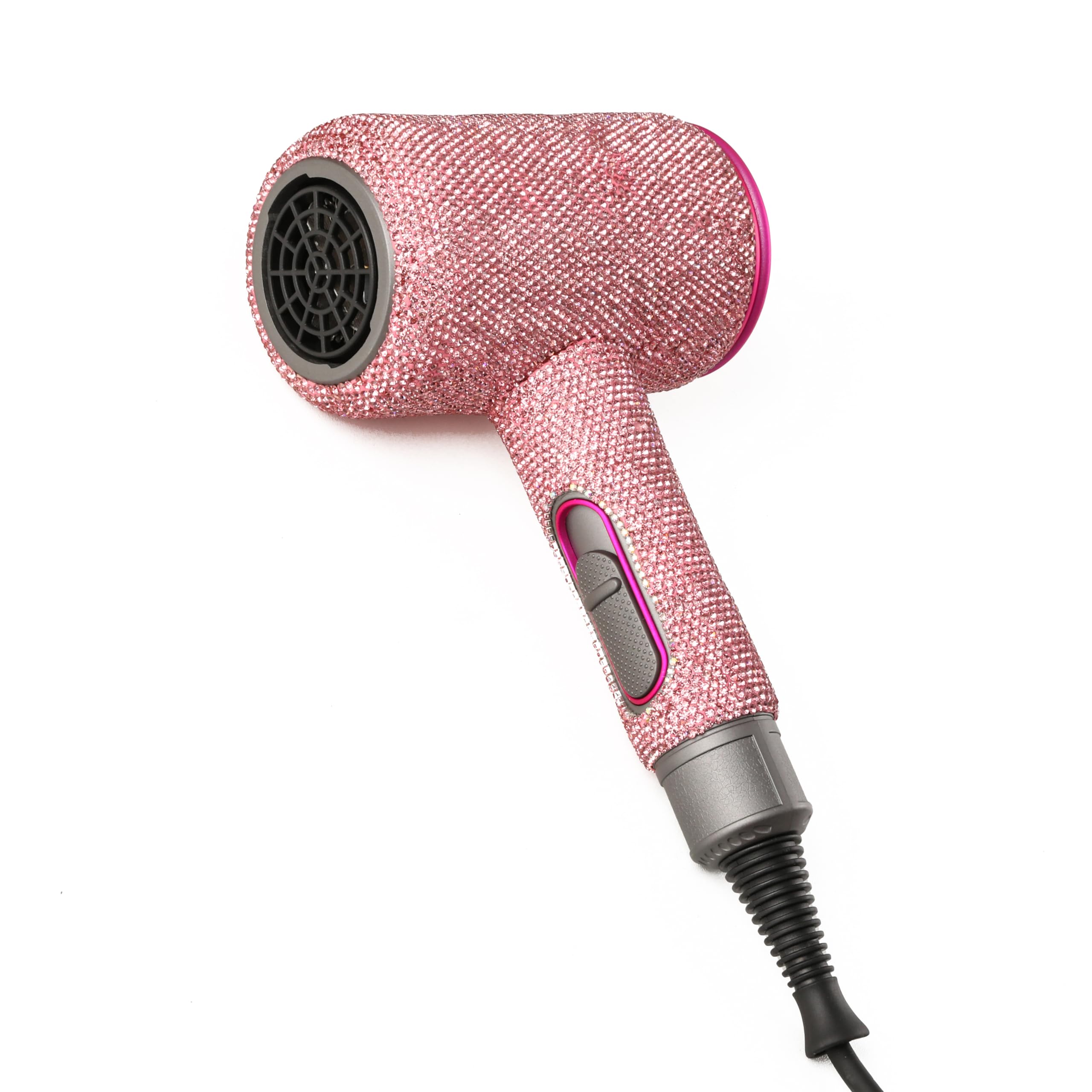 YOLOONLY Ionic Hair Dryer, Frizz Free Fast Dryer with Diffuser, 1800W Professional Ionic Hair Blow Dryer with 3 Heat/2 Speed, 3 Temperature & 2 Wind