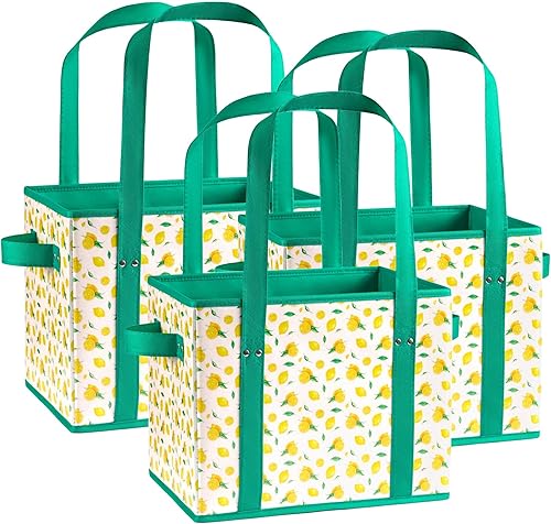 Bolsas de comestibles reutilizables (paquete de 3) bolsas de compras reutilizables con forma de caja para estar de pie, mantenerse abiertas,