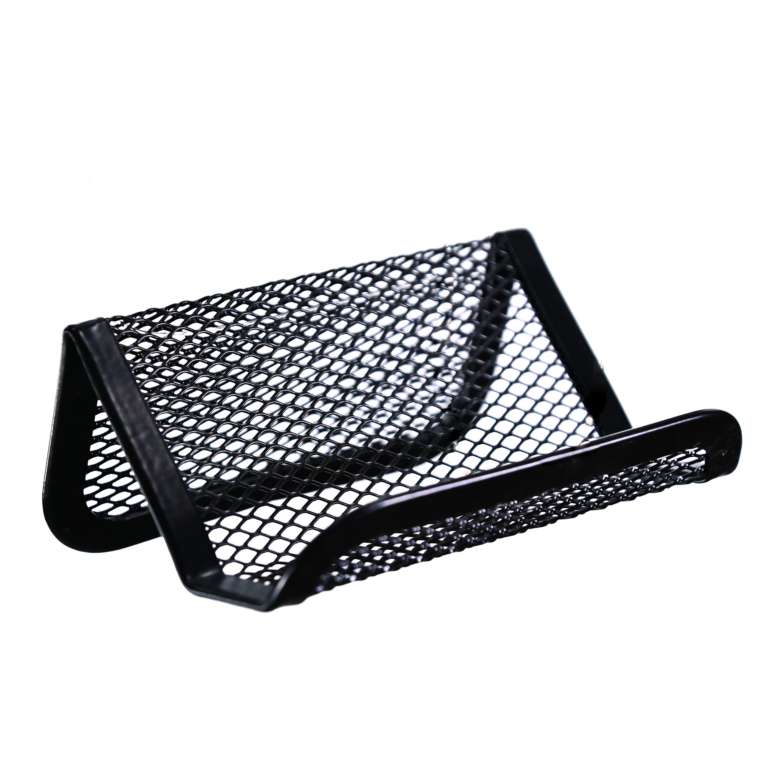 AMT Business Card Holder Desk Desktop Business Card Holder Mesh 6 Pack