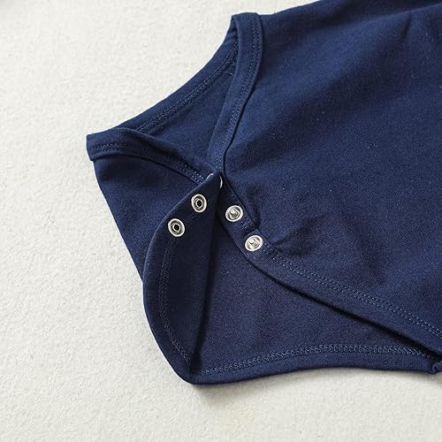 Miniatura 8 de Mameluco de manga corta con volantes para bebé y niña, mameluco de una pieza, color liso