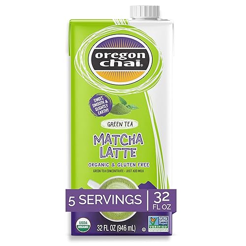 Oregon Chai Concentrado de té Matcha, 32 onzas líquidas (paquete de 1)