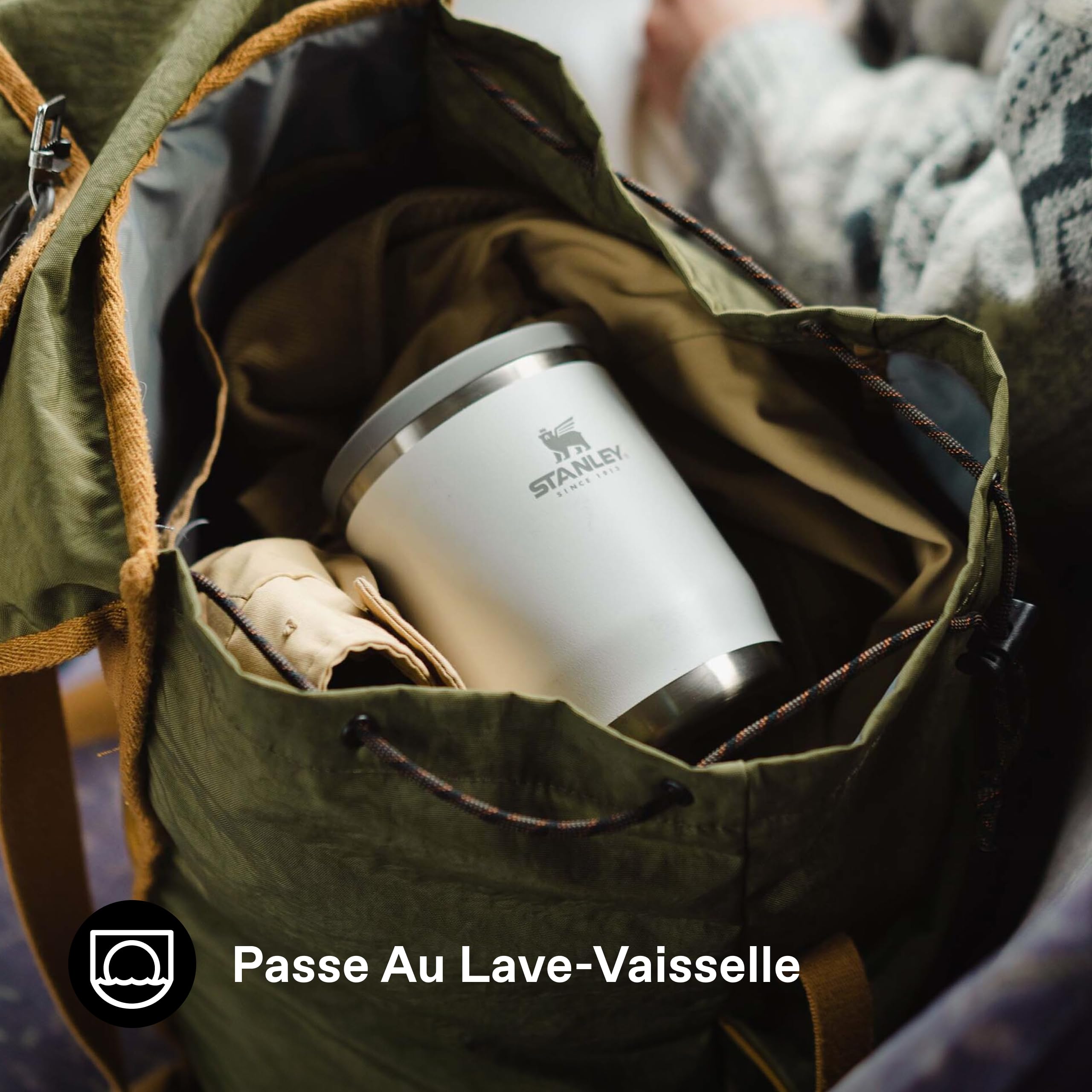 STANLEY 1913 Adventure To-Go Food Jar 0.53L - 6 Heures Chaud - 6 Heures Froid - Anti-Fuite - Thermos Alimentaire Chaud - Lavable au Lave-Vaisselle - Sans BPA - Frost
