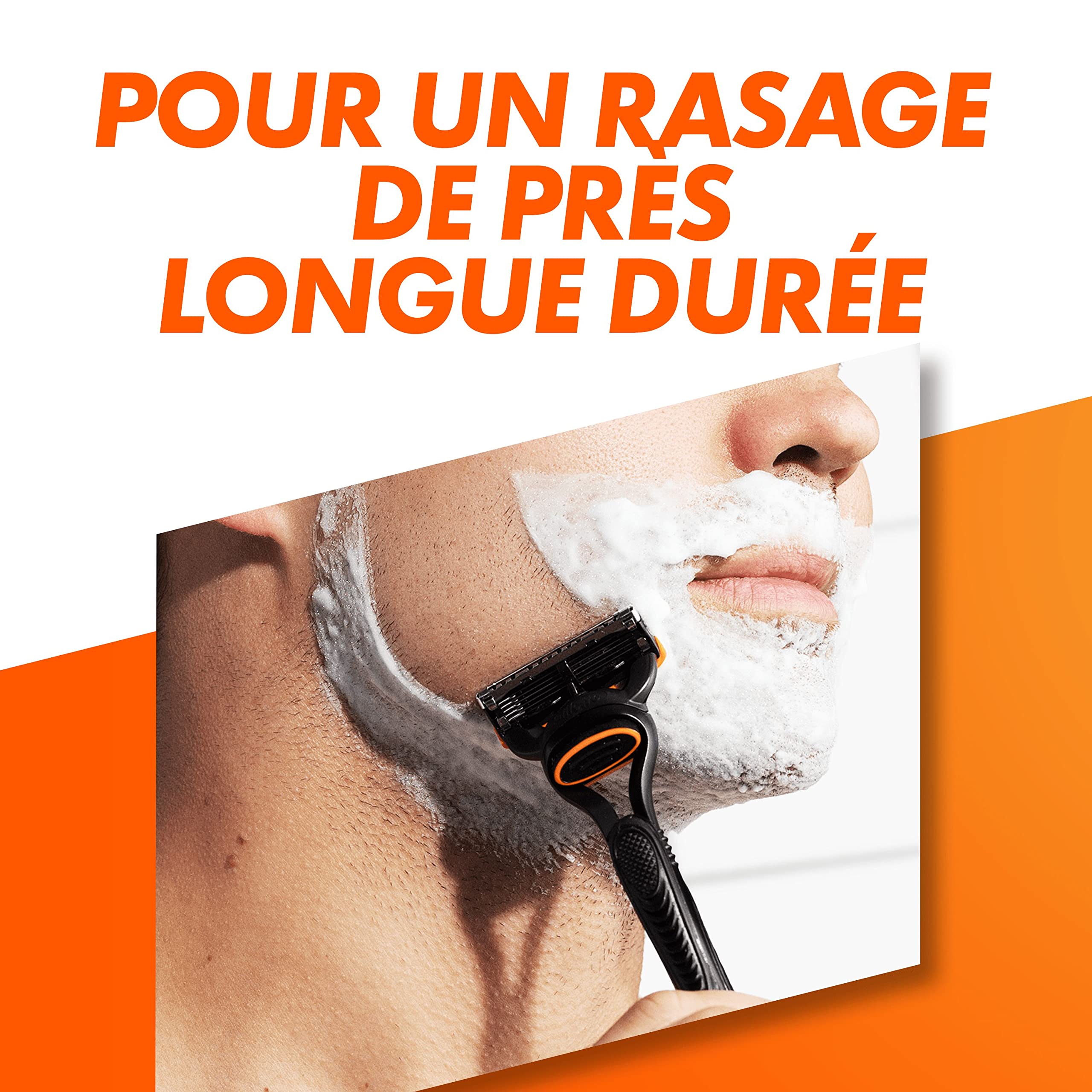 Gillette Fusion5 Ersatzklingen für Rasierklingen für Herren, 11 Klingen, optimiert, um den Konturen des Gesichts zu folgen, mit fünf Anti-Friction-Klingen für eine gründliche Rasur