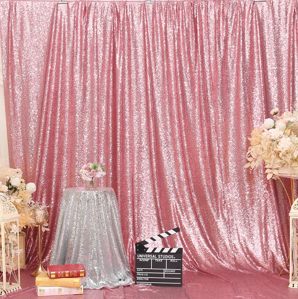 Sequin Backdrop 183x243cm Iridescent Shinny Sequin Photography Backdrop Party Prom Wedding Youtobe Banquet Photo Background (6x8 feet) — view 138