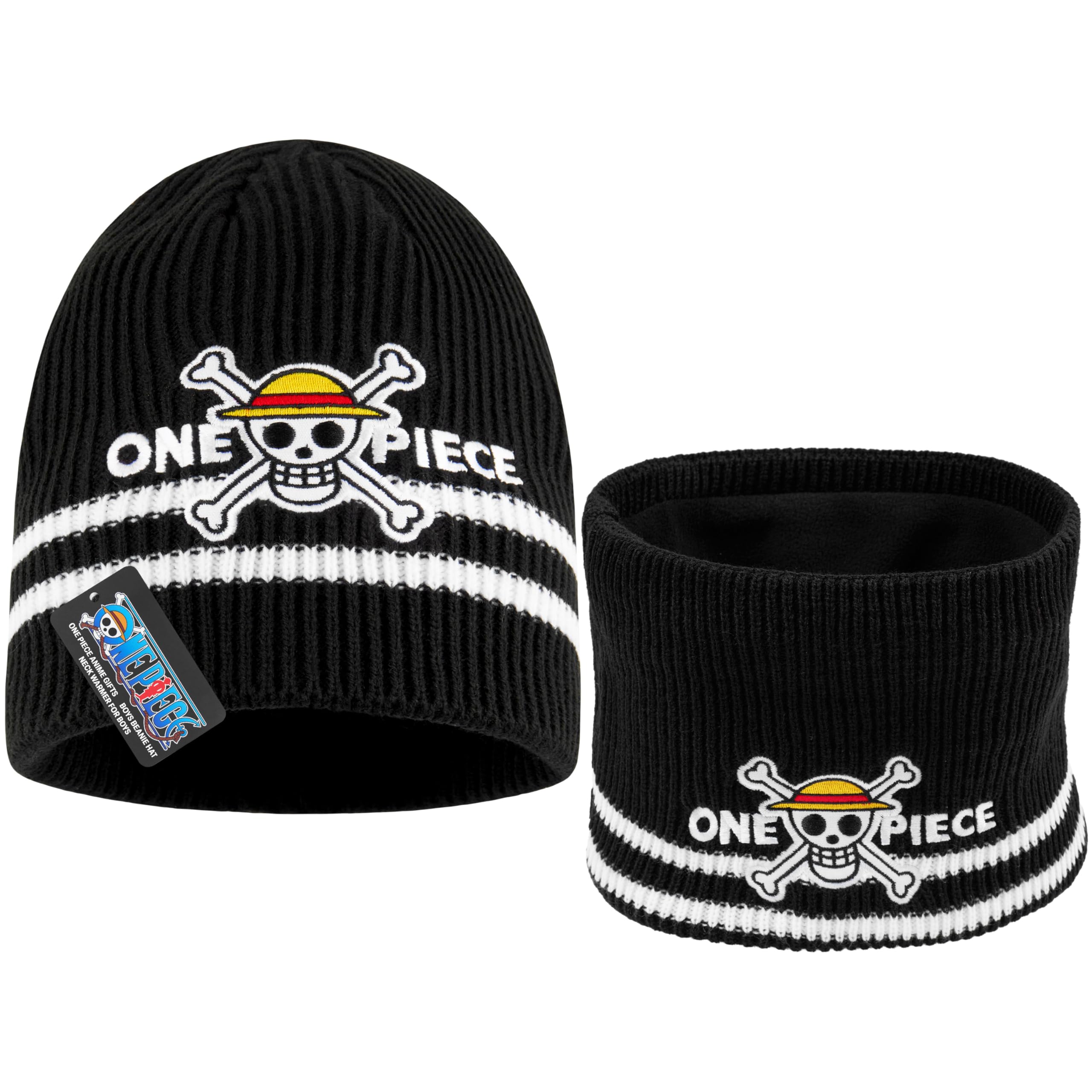 Get Trend Gorro Invierno e Cuello Niño, 2Pcs Conjunto para Niños Adolescentes, Accesorios de Invierno, Regalos de Anime
