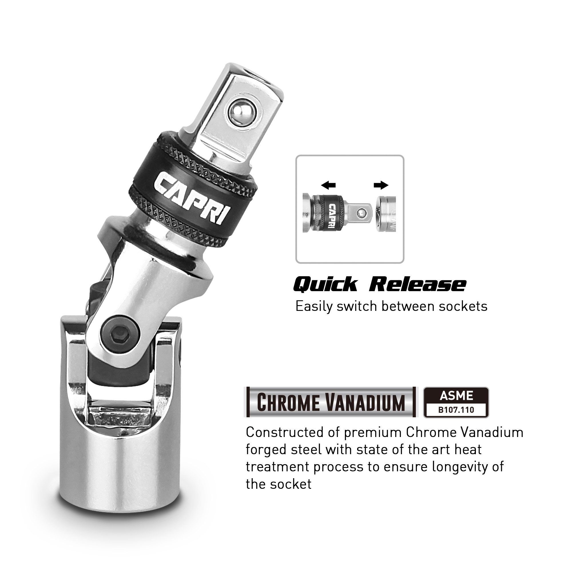 Image secondaire de Kit de 3 Joints de Verrouillage Universels Capri Tools