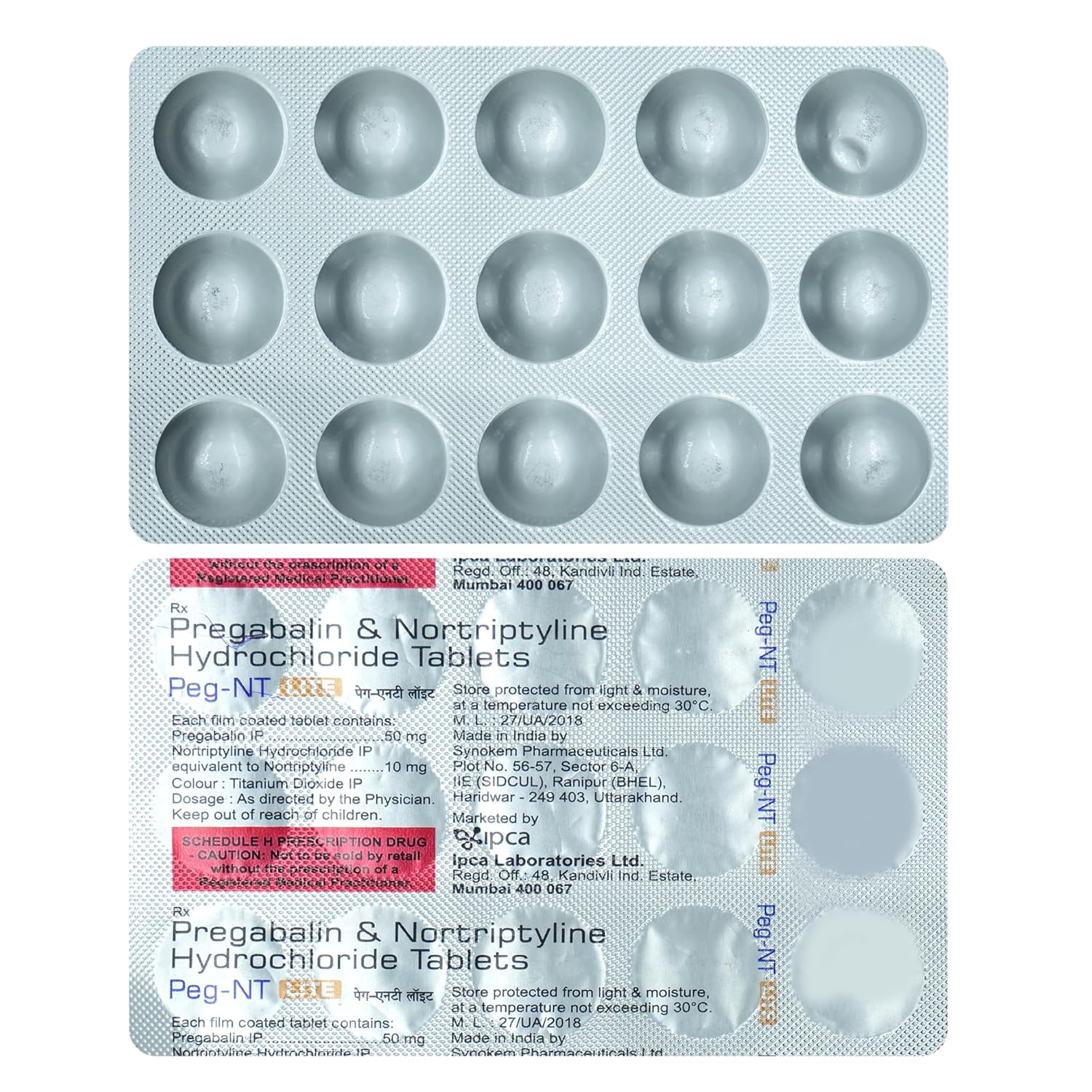PegNT Lite Strip of 15 Tablets Amazon.in Health & Personal Care