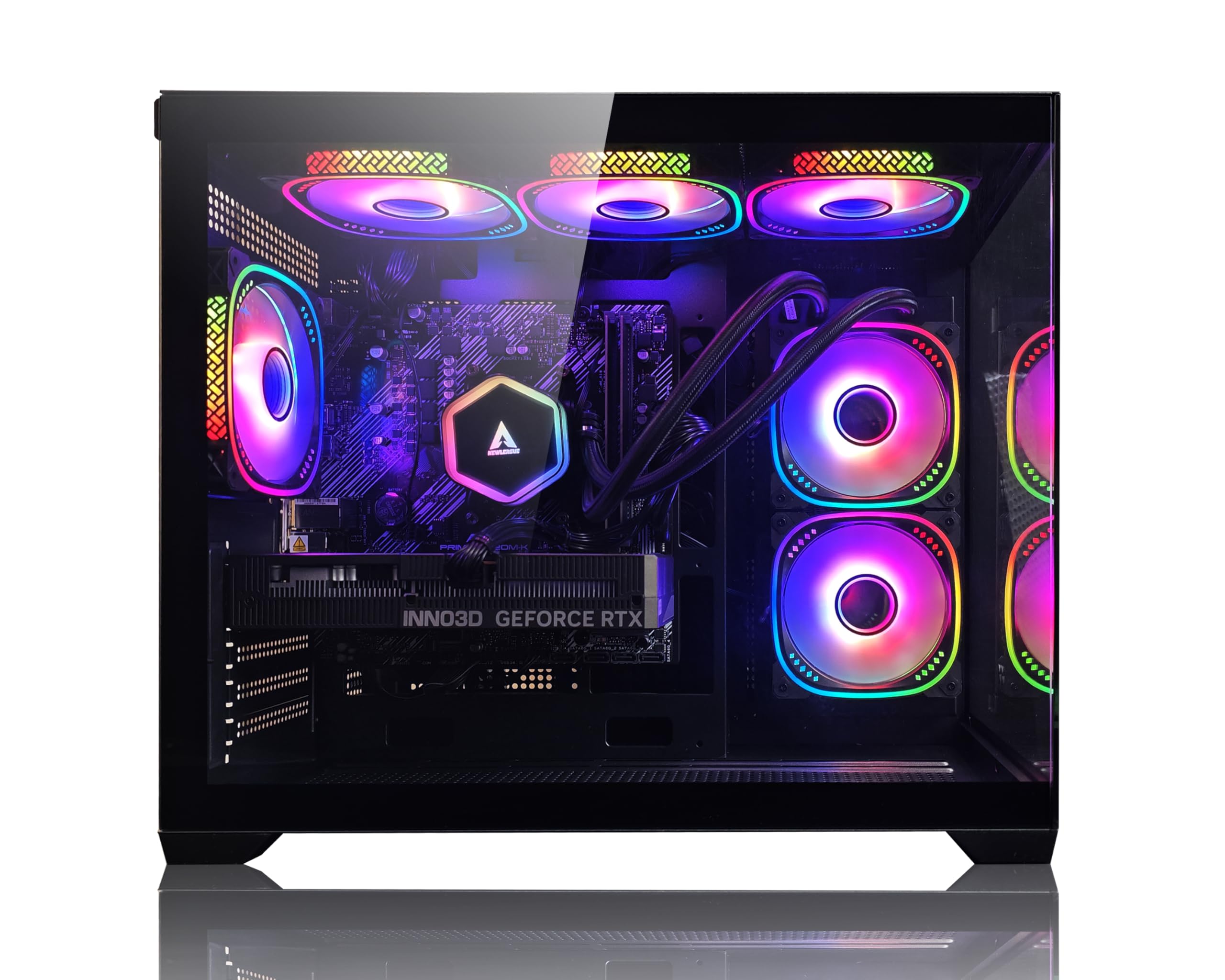 Amazon.co.jp: NEWLEAGUE ゲーミングPC Ryzen 7 9800X3D / RTX 5070