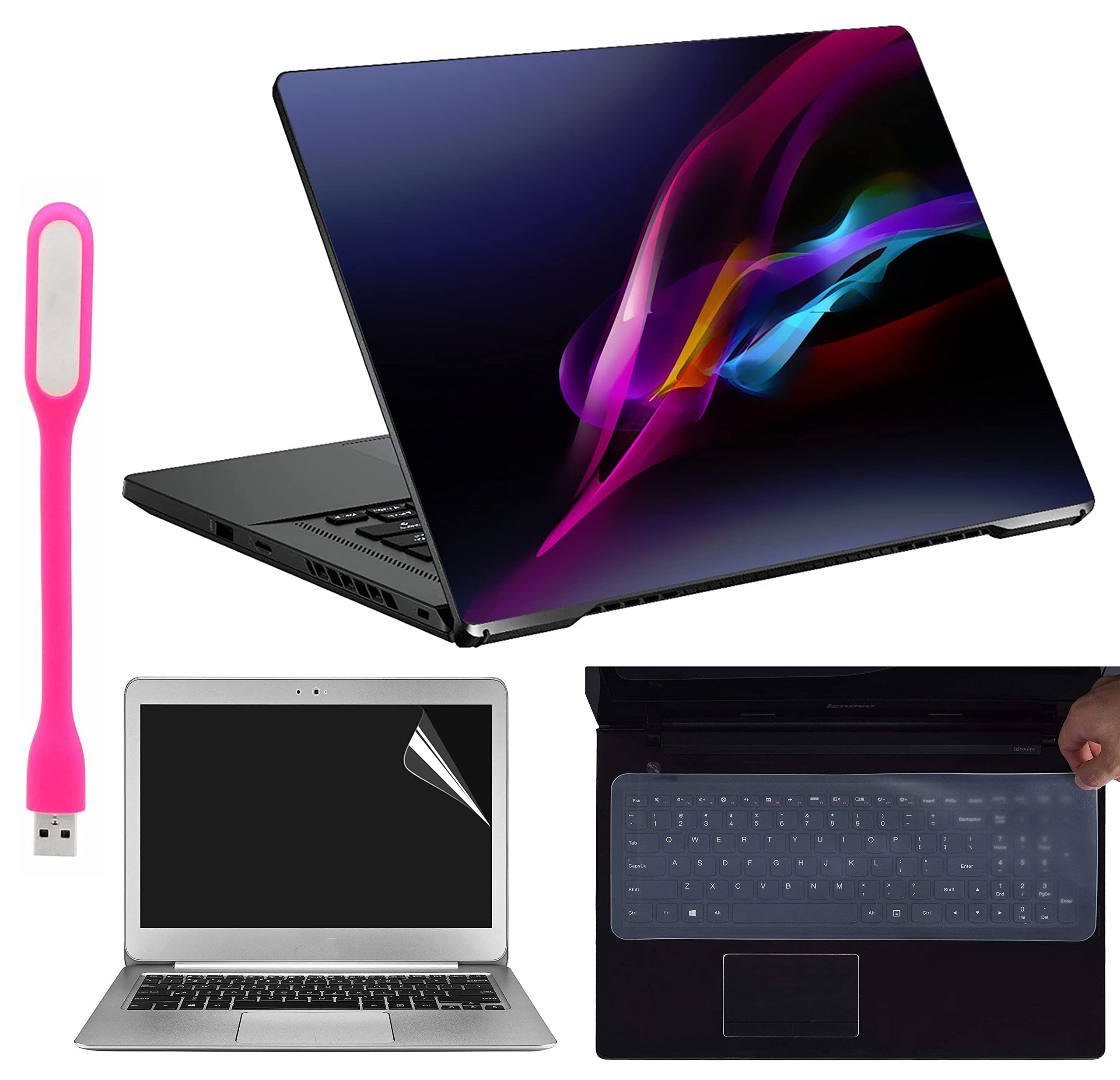 See full amazon price history chart for Ramiya 4 in 1 Combo Kit for 15.6-inch Laptops Decal | Screen Guard | Silicone Keyboard Protector | and USB LED Light All Models (Upto) Size : 15.6"x 10.1" XZ109 Ramiya 4 in 1 Combo Kit for 15.6-inch Laptops Decal | Screen Guard | Silicone Keyboard Protector | and USB LED Light All Models (Upto) Size : 15.6"x 10.1" XZ109 (B09R2D2WT4) Amazon Price History, Amazon Price Tracker