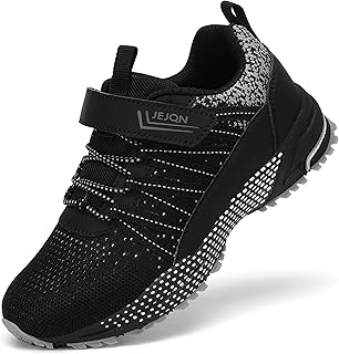 Kids Sneakers Breathable Lightweight Athletic Boys Girls Tennis Shoes