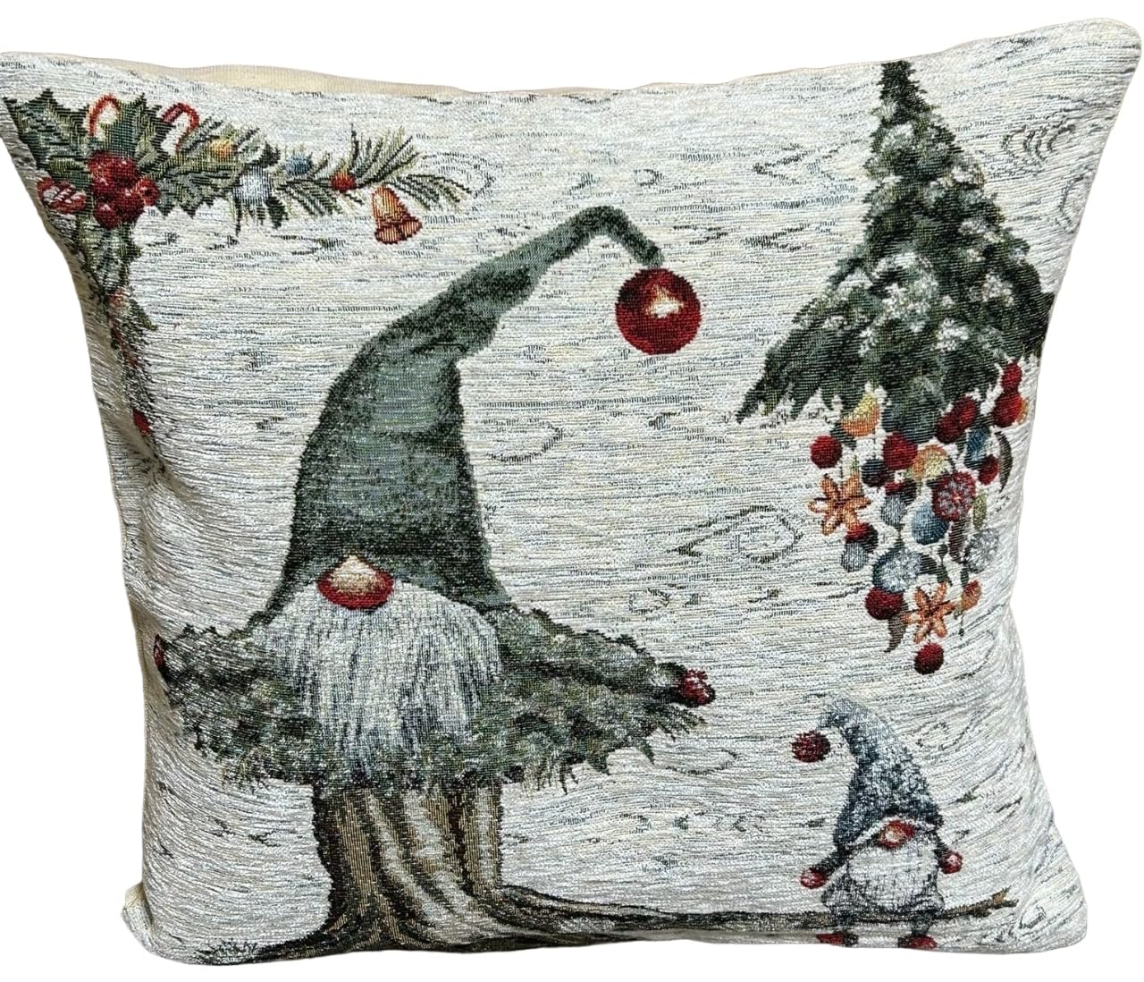 Coussin de Noël GNOMI pour créer une ambiance cocooning au salon