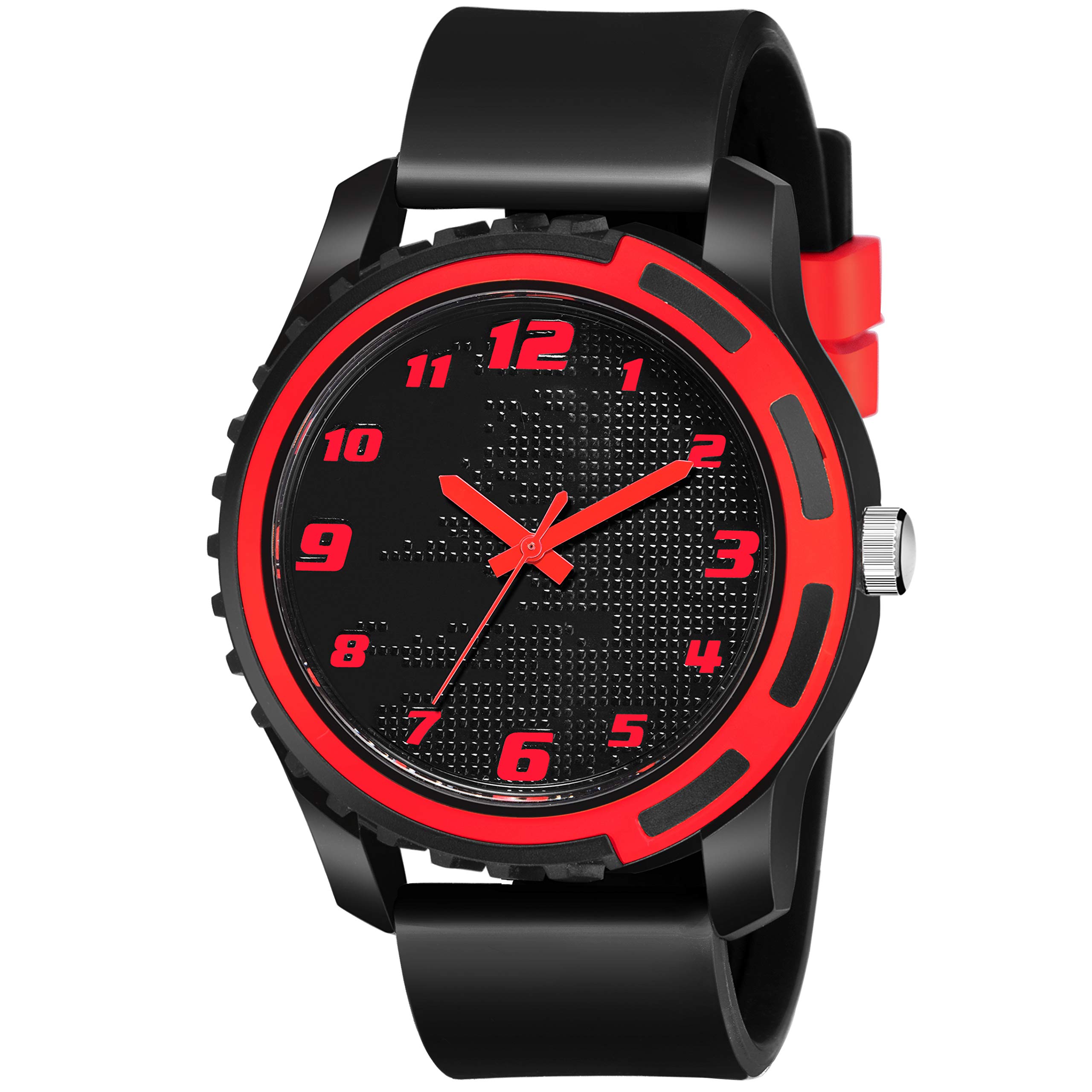 ON TIME OCTUS Analog Mens Watch MT-110 TO113 (Multicolor Dial Black Colored Strap) (Red) (B0875RVJJ1) Amazon Price History, Amazon Price Tracker