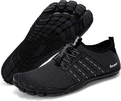 Racqua Water Shoes Quick Dry Barefoot Beach Sport Swim Shoes for Men Women