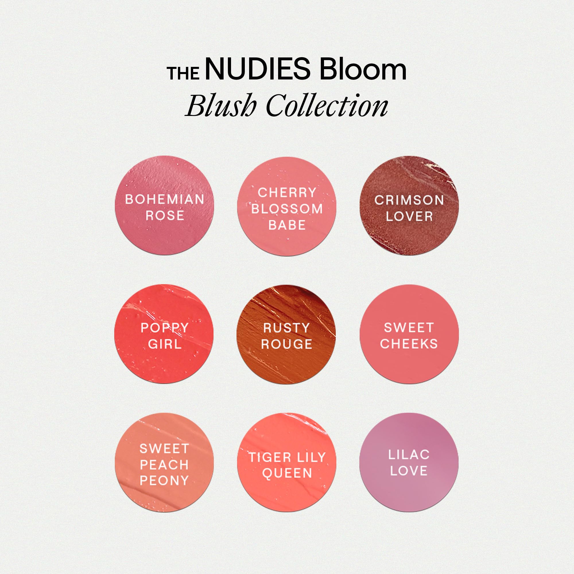 Nudies All Over Face Bloom Rouge Nr. 01 Poppy Girl 7 g