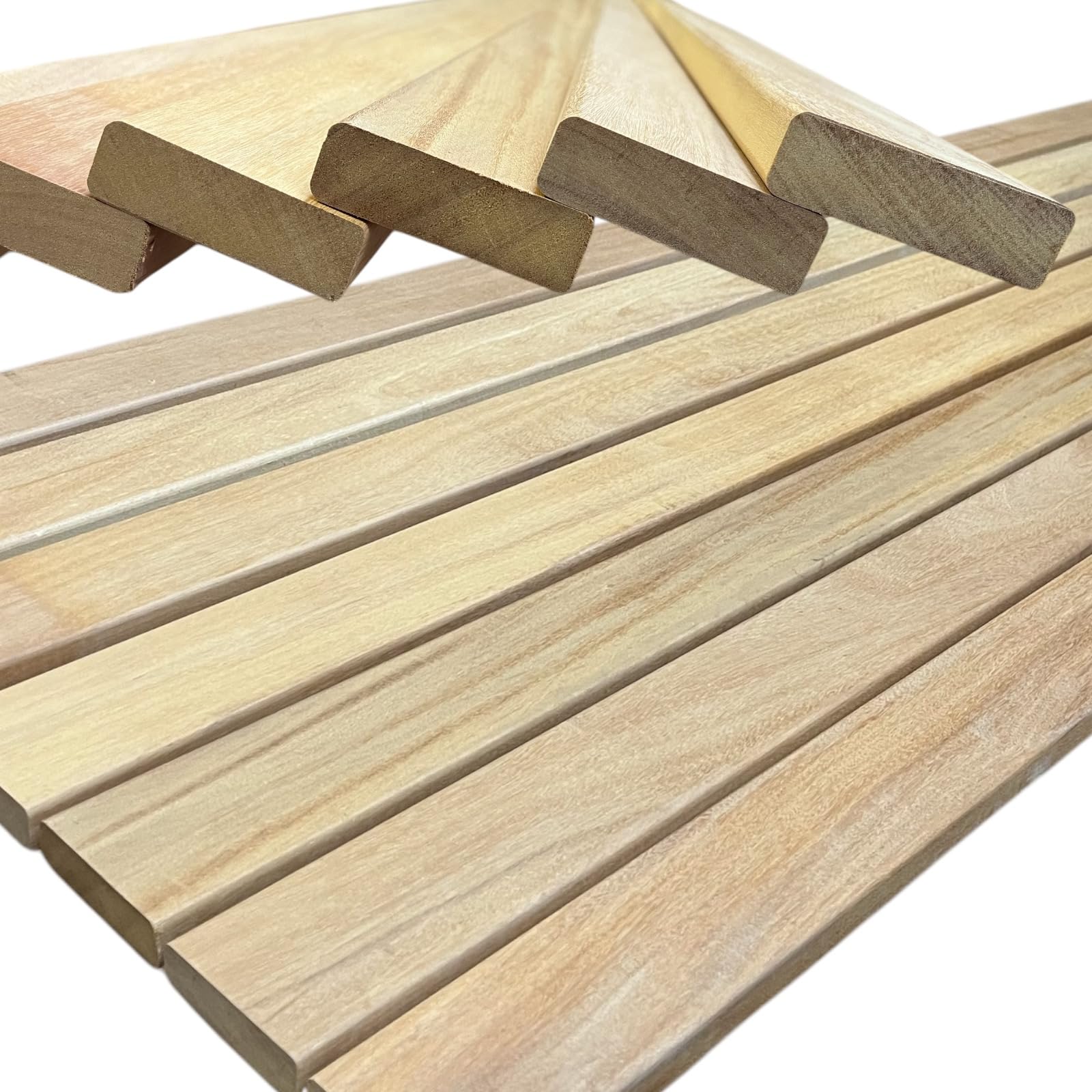 Sauna Banklatten Saunamatte Saunaboden Saunaholz Saunazubehör Saunalatten 1800 x 70 x 21mm (10 Stück)