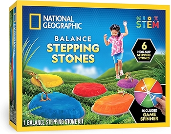 National Geographic Stepping Stones for Kids Obstacle Course