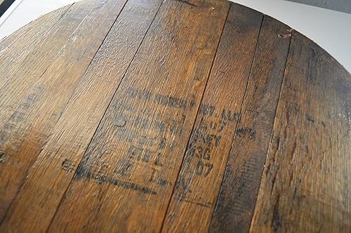 Miniatura 4 de Kentucky Bourbon - Tapa de barril de whisky - Lazy Susan - Estampado de destilería - Decoración de mesa de cocina