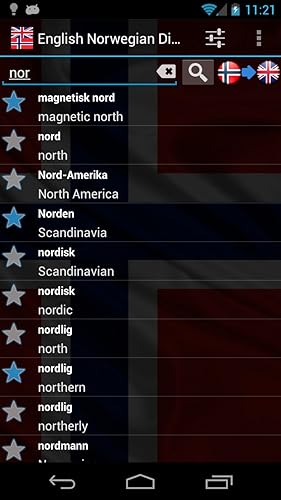 Offline English Norwegian Dictionary