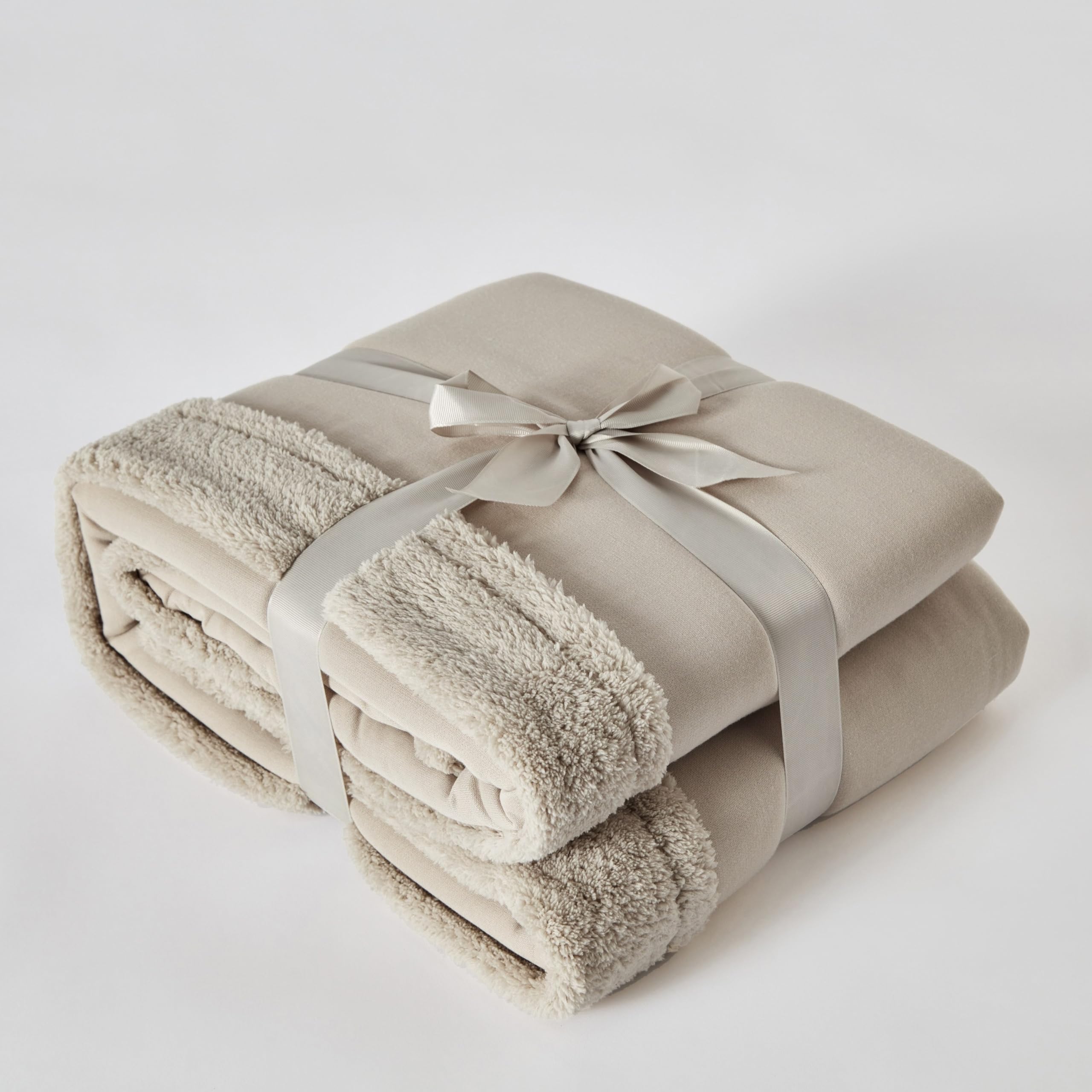 HomeBoxQUILO Double Layer Jersey Queen Blanket - 200x220 cm