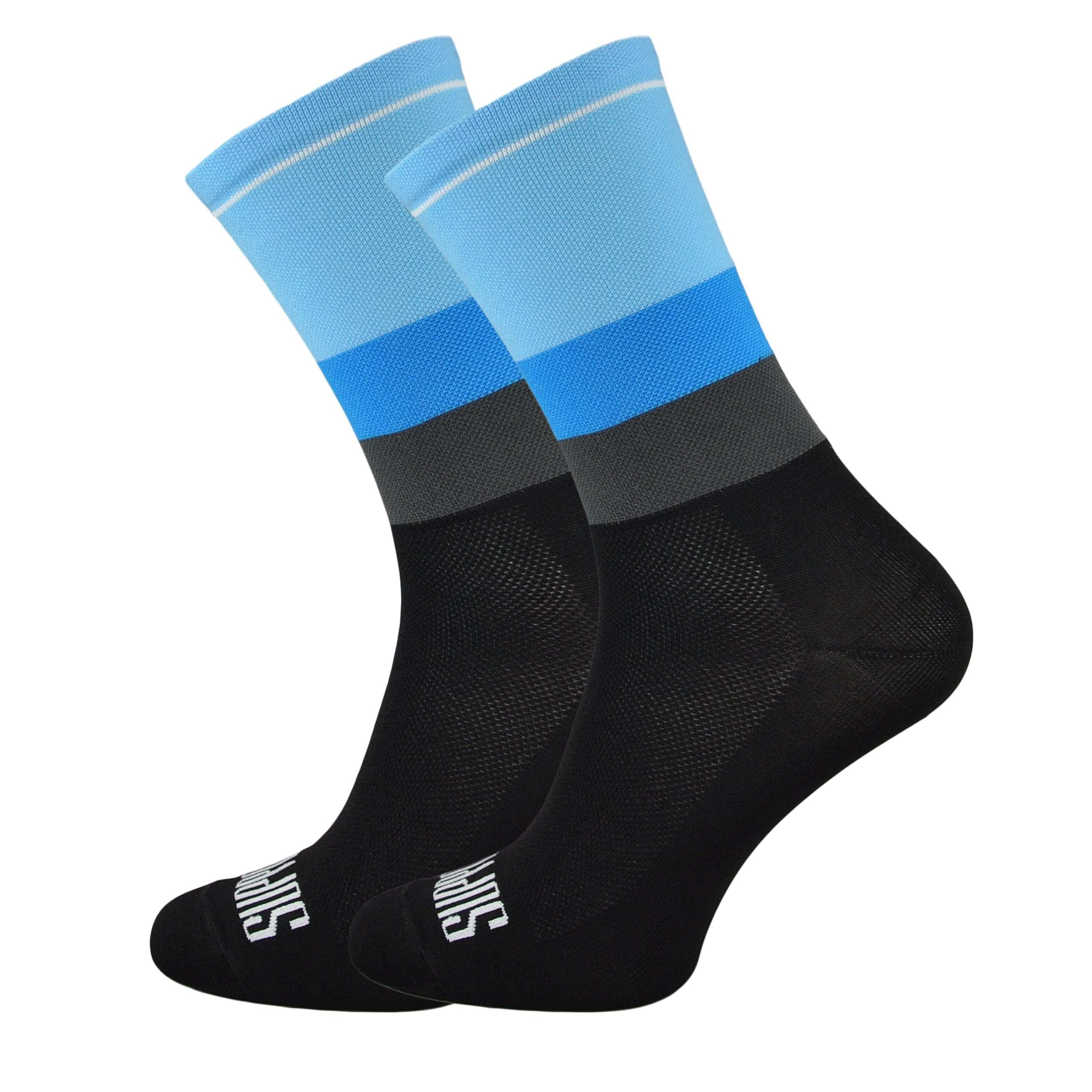 SUPPORT calzini da ciclismo da uomo tecnologia traspirante antiscivolo accessori monocolore