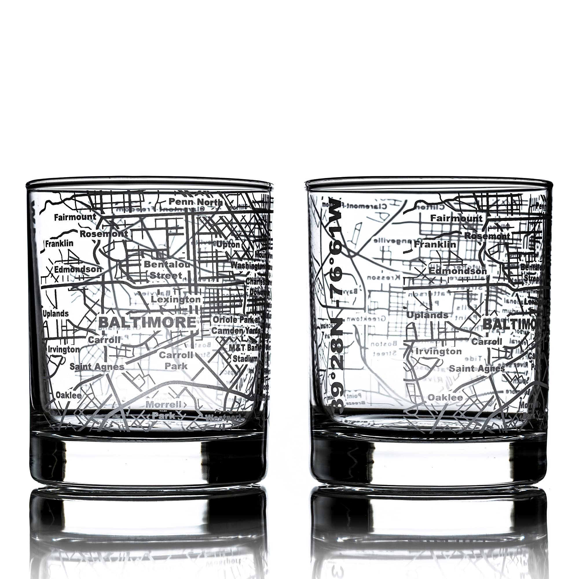 City whiskey tumblers Clearance