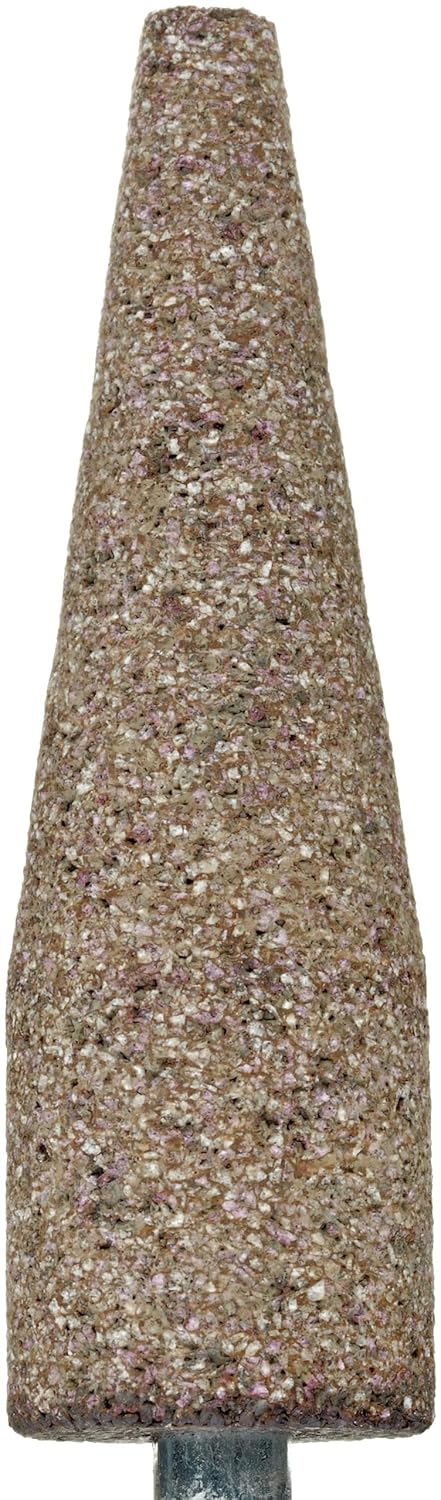 PFERD 35100 A1, Grit 30, Aluminum Oxide Fast Cut Resin Mounted Point with 1/4" Shank