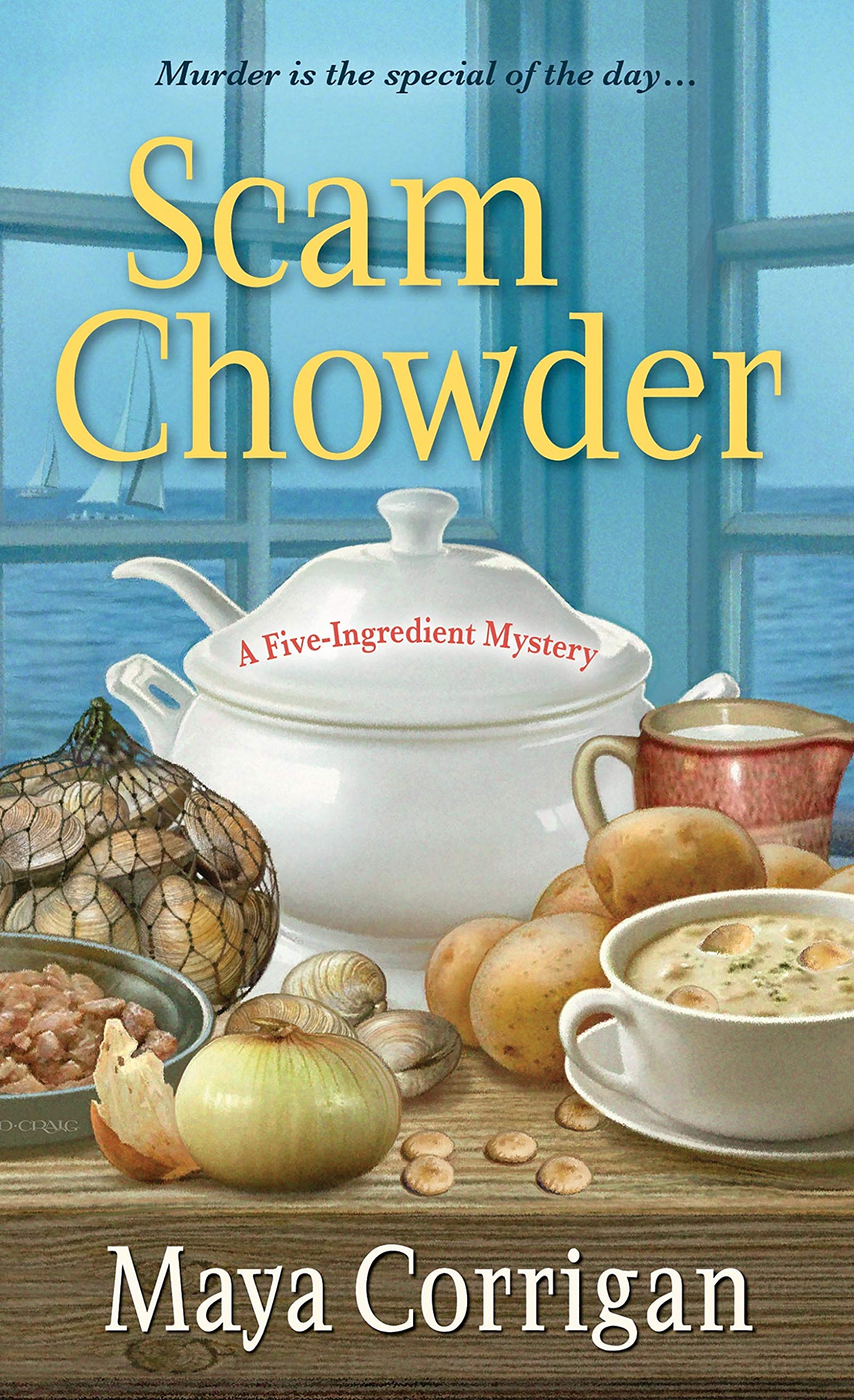 Buy Scam Chowder (A Five-Ingredient Mystery) — BookShops.in