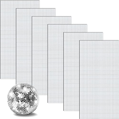10800 mosaicos autoadhesivos, 0.197 x 0.197 in, cuadradas, para decoración de manualidades, sombrero, decoración de interiores, tarjetas y collage