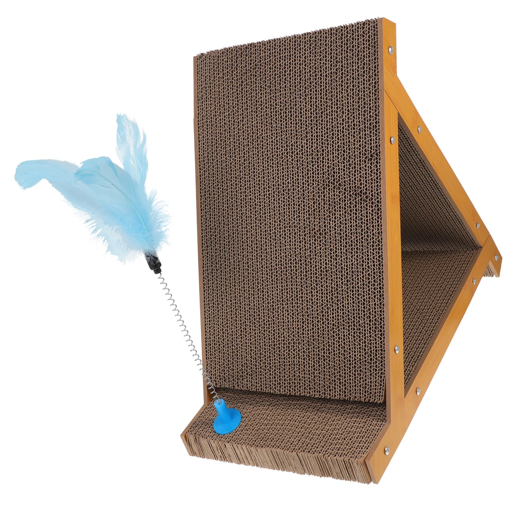 Griffoir Triangle Résistant ORFOFE, Tapis de Grattage et Accessoire Déco Intérieur