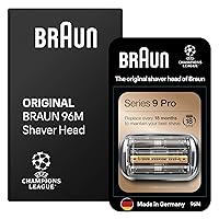 Braun Serie 9 PRO+ 96M, Testina Di Ricambio ORIGINALE per Rasoio Elettrico Barba