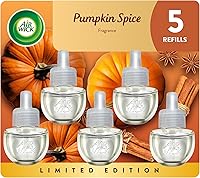 Vista 11 de Air Wick Repuesto de aceite perfumado enchufable, infundido con aceites esenciales, ambientadores de aire enchufables para el hogar, Pumpkin Spice