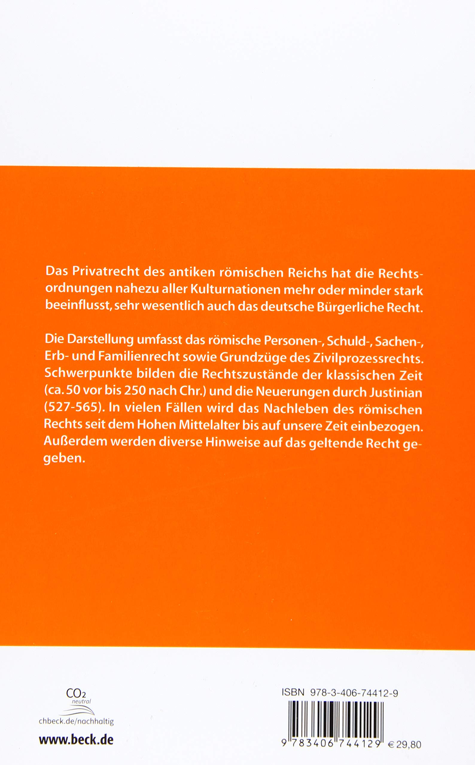 Römisches Privatrecht (Kurzlehrbücher für das Juristische Studium)